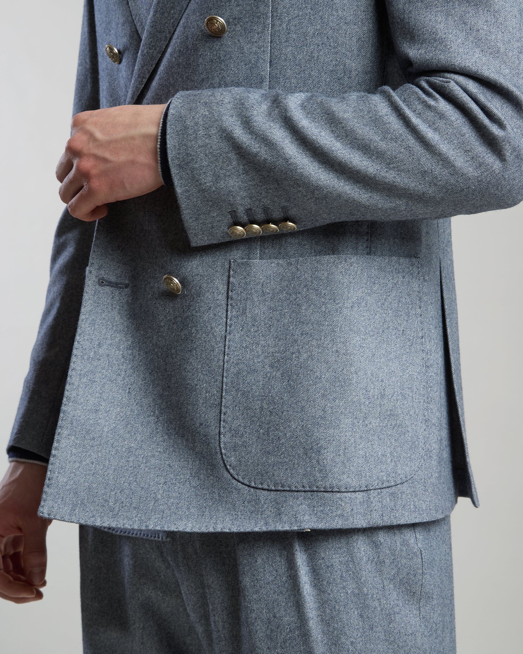 ABITO DOPPIOPETTO LANA SETA CASHMERE - Image 3