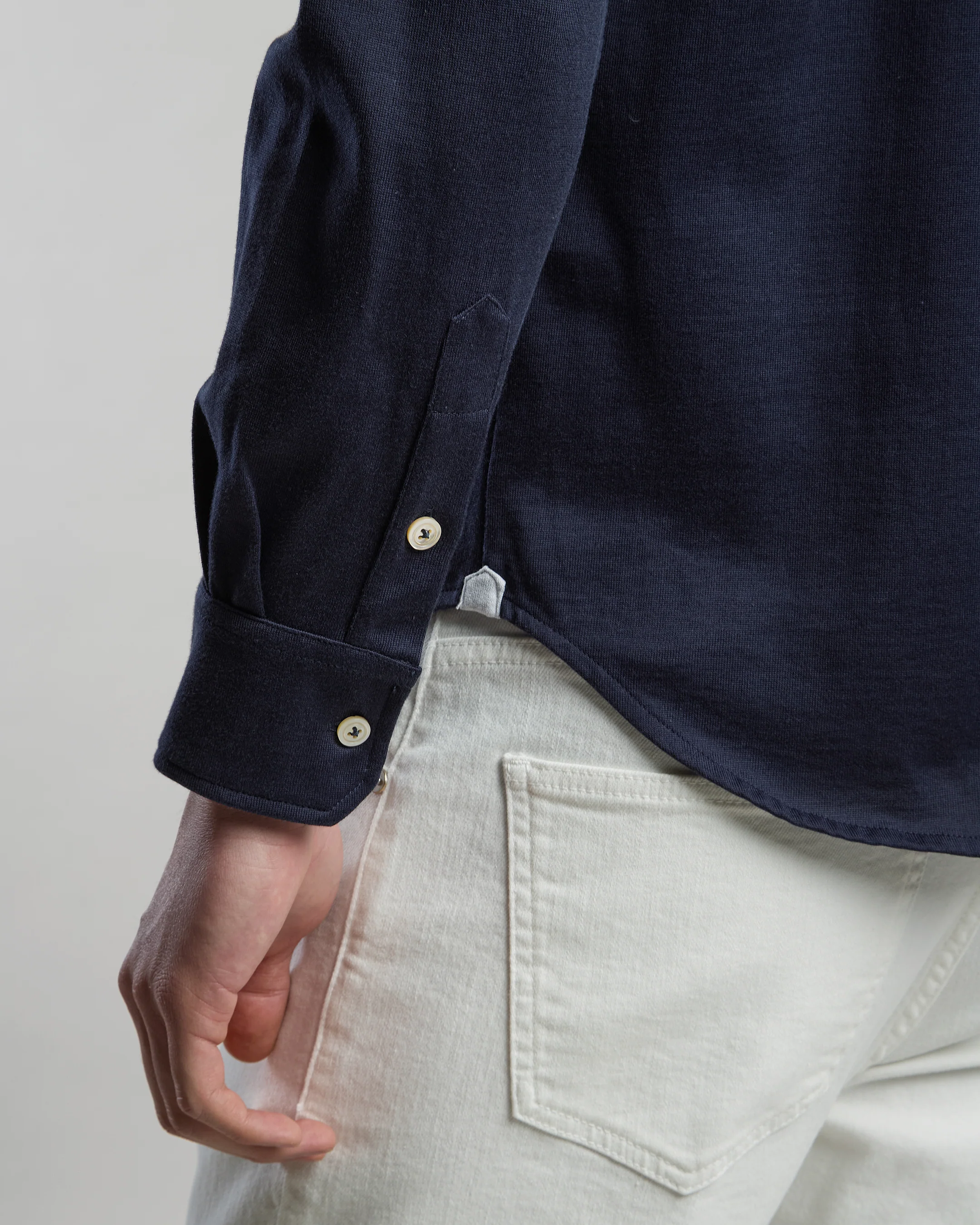 CAMICIA COTONE JERSEY - Image 7