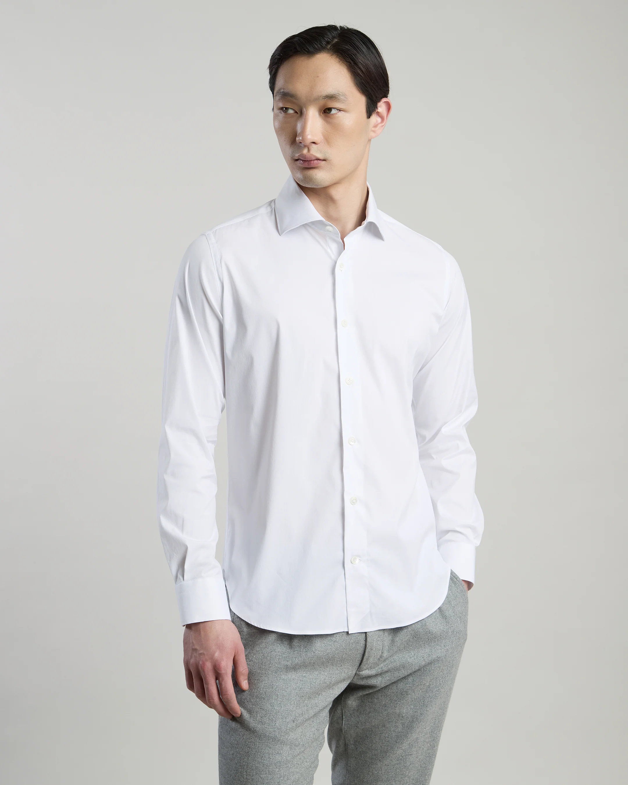 CAMICIA COTONE STRETCH