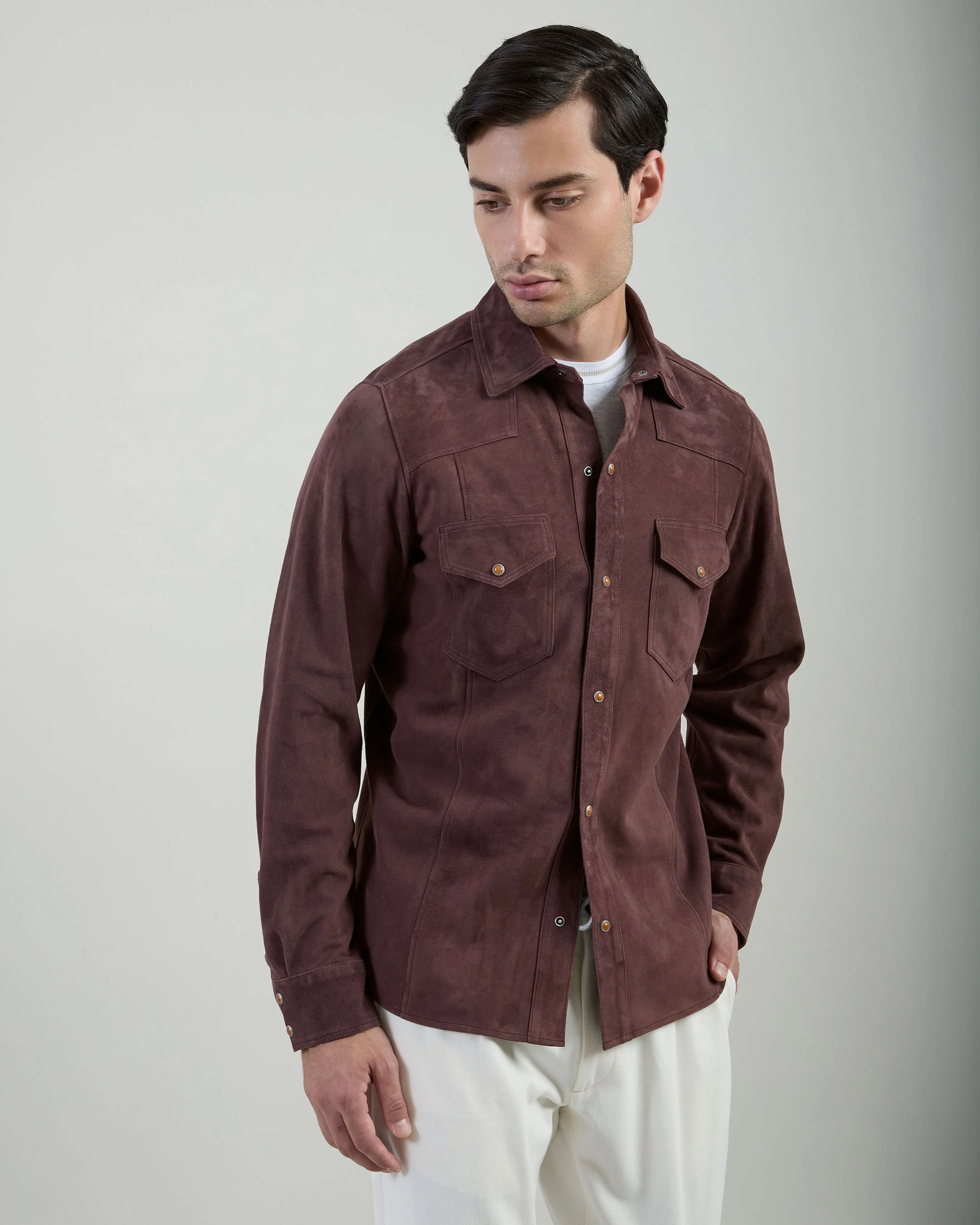 CAMICIA TEXAS SUEDE NAPPIZZATO - Image 7
