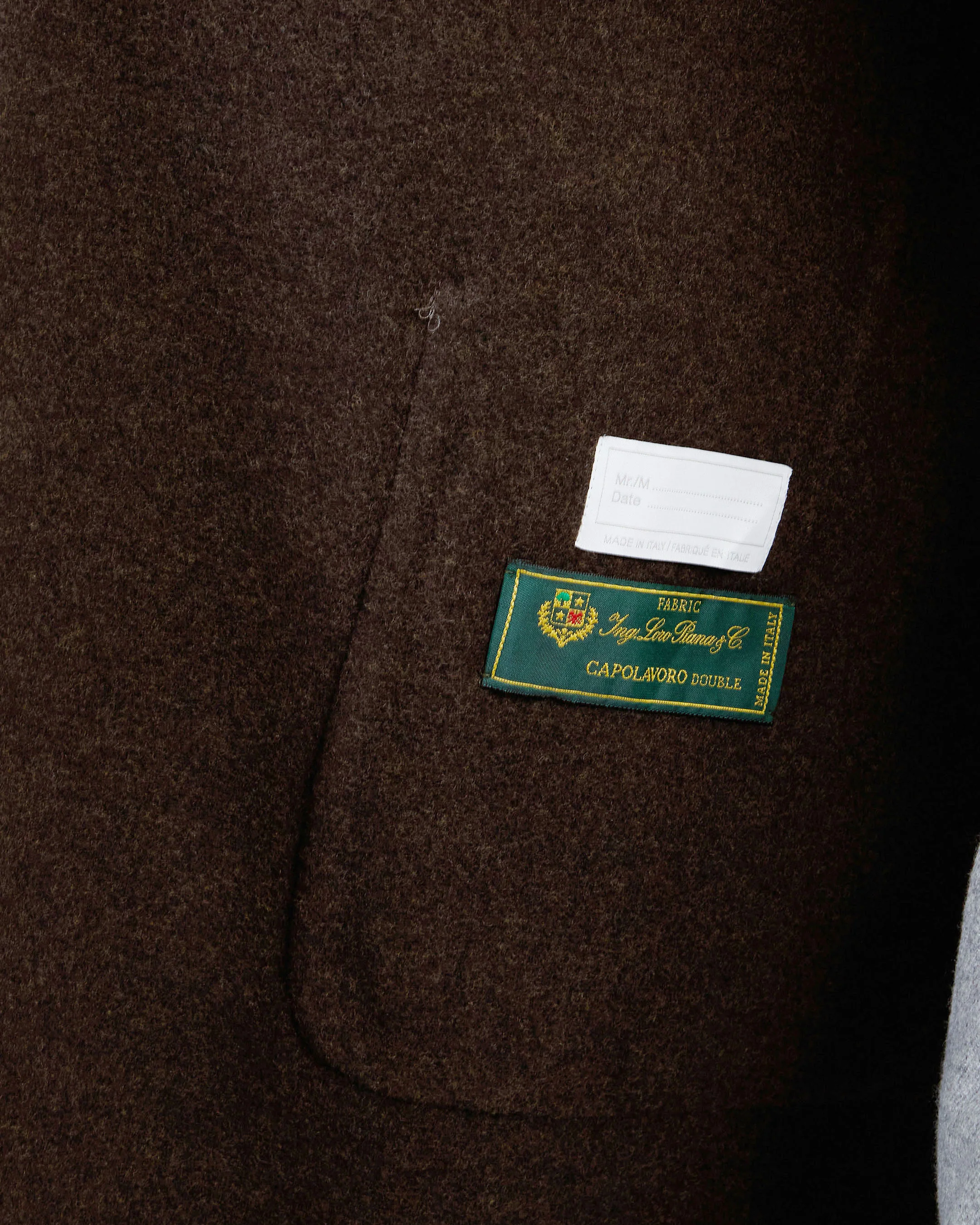 CAPPOTTO MONOPETTO REVERSIBILE LANA - Image 10