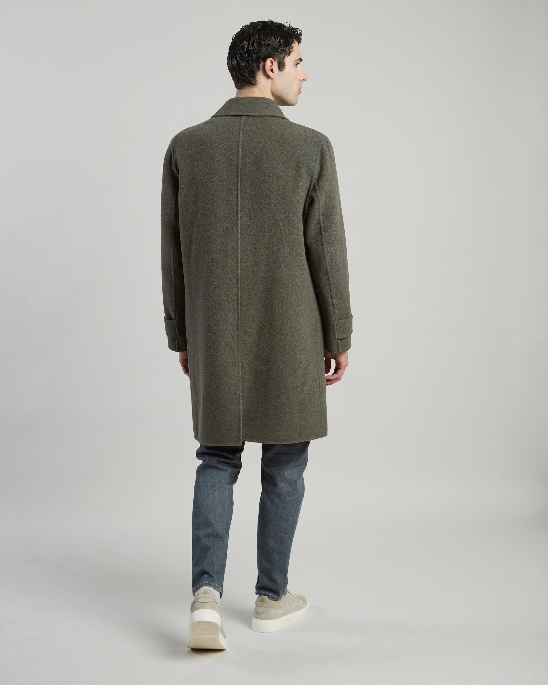CAPPOTTO MONOPETTO REVERSIBILE LANA - Image 2