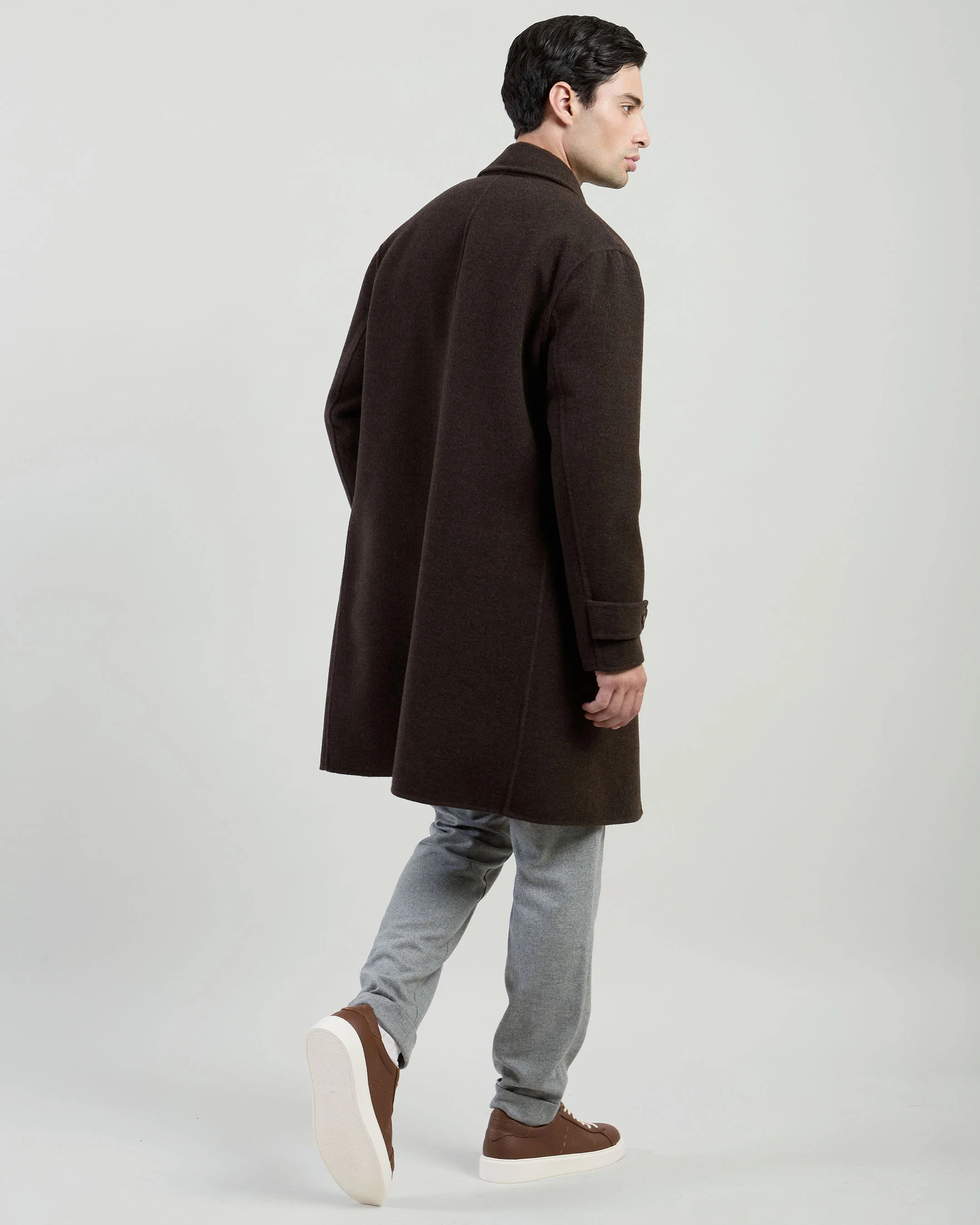 CAPPOTTO MONOPETTO REVERSIBILE LANA - Image 7