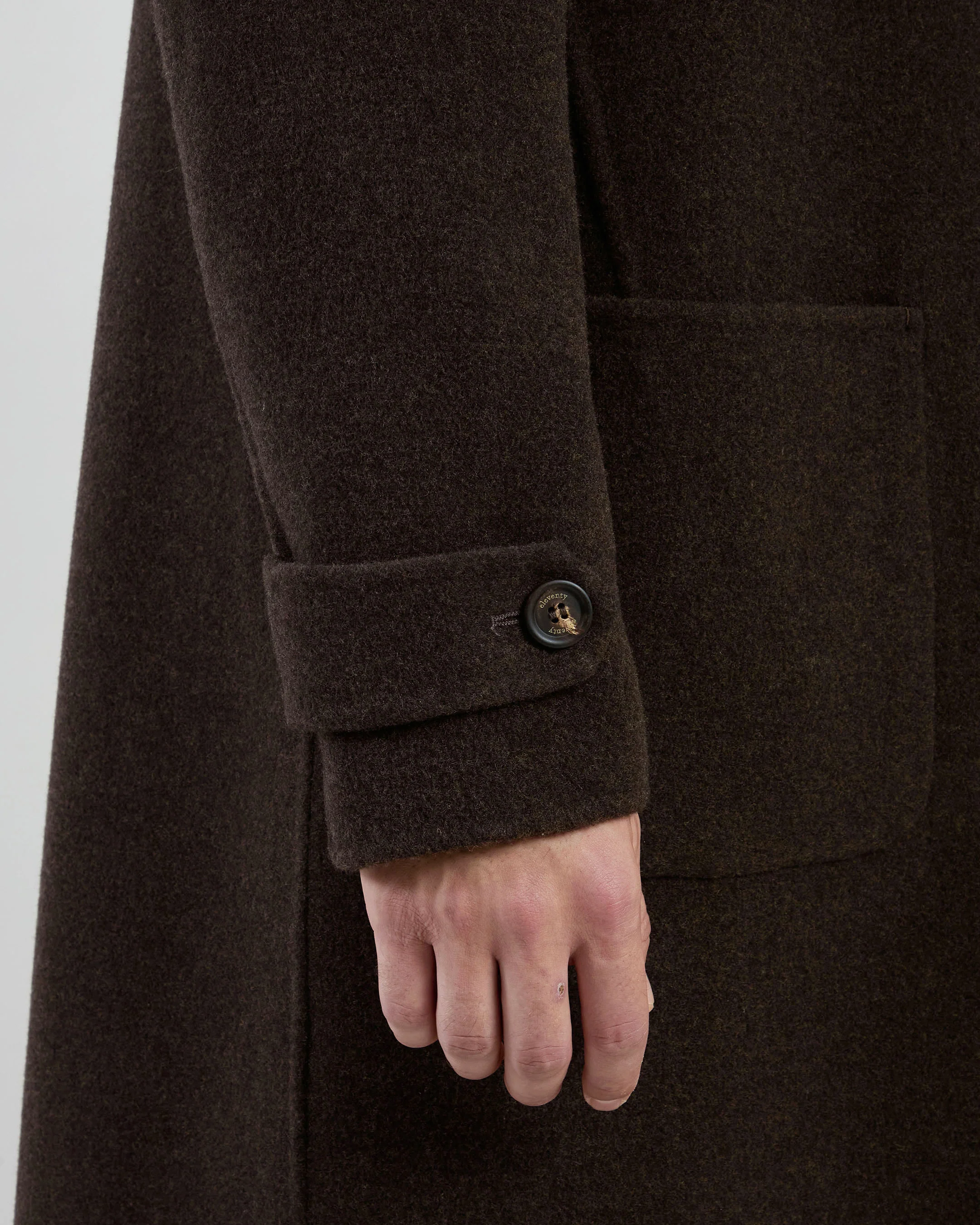 CAPPOTTO MONOPETTO REVERSIBILE LANA - Image 9