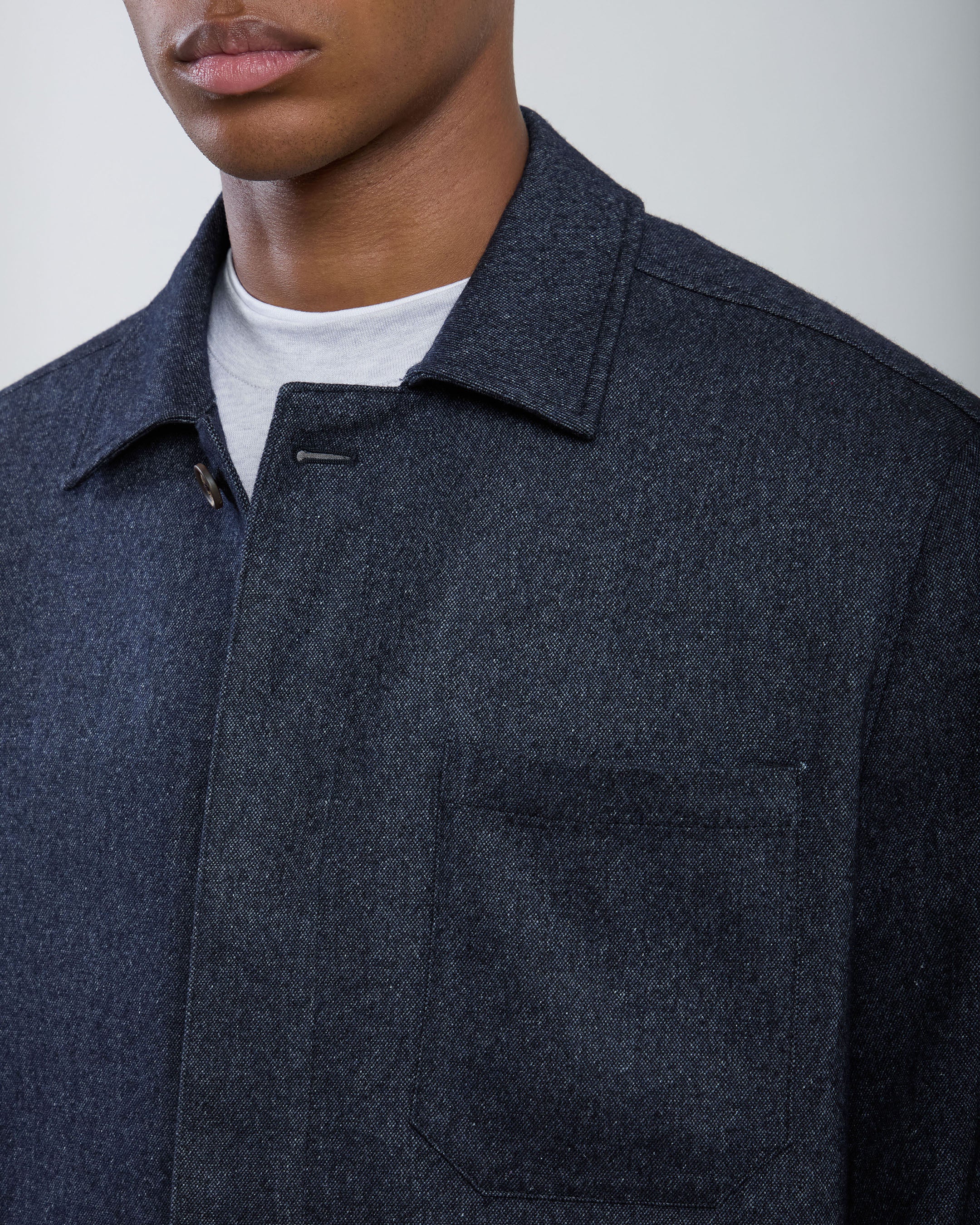 GIACCA-CAMICIA LANA SETA CASHMERE - Image 3
