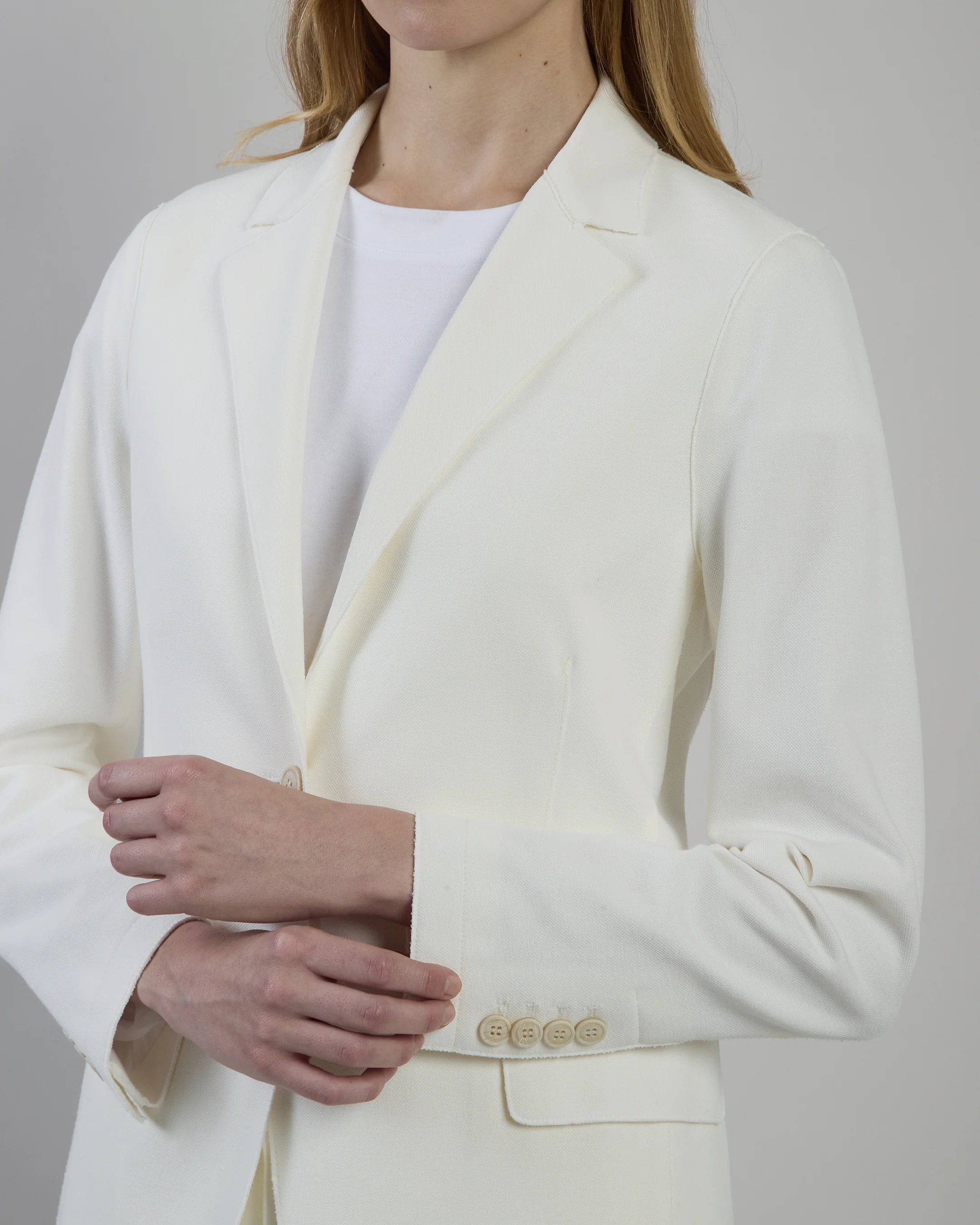 GIACCA MONOPETTO COTONE STRETCH - Image 3