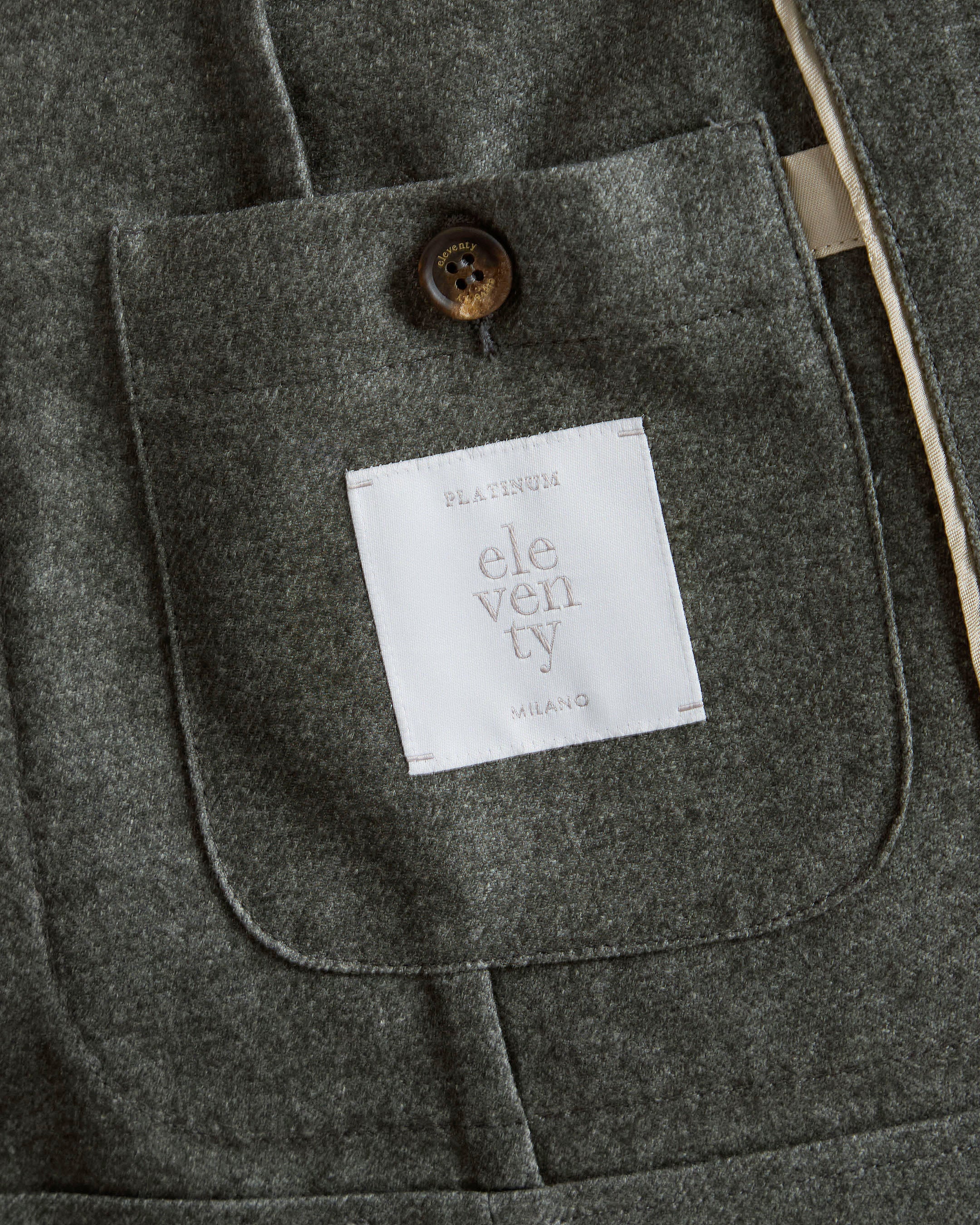 GIACCA MONOPETTO LANA COTONE CASHMERE - Image 6