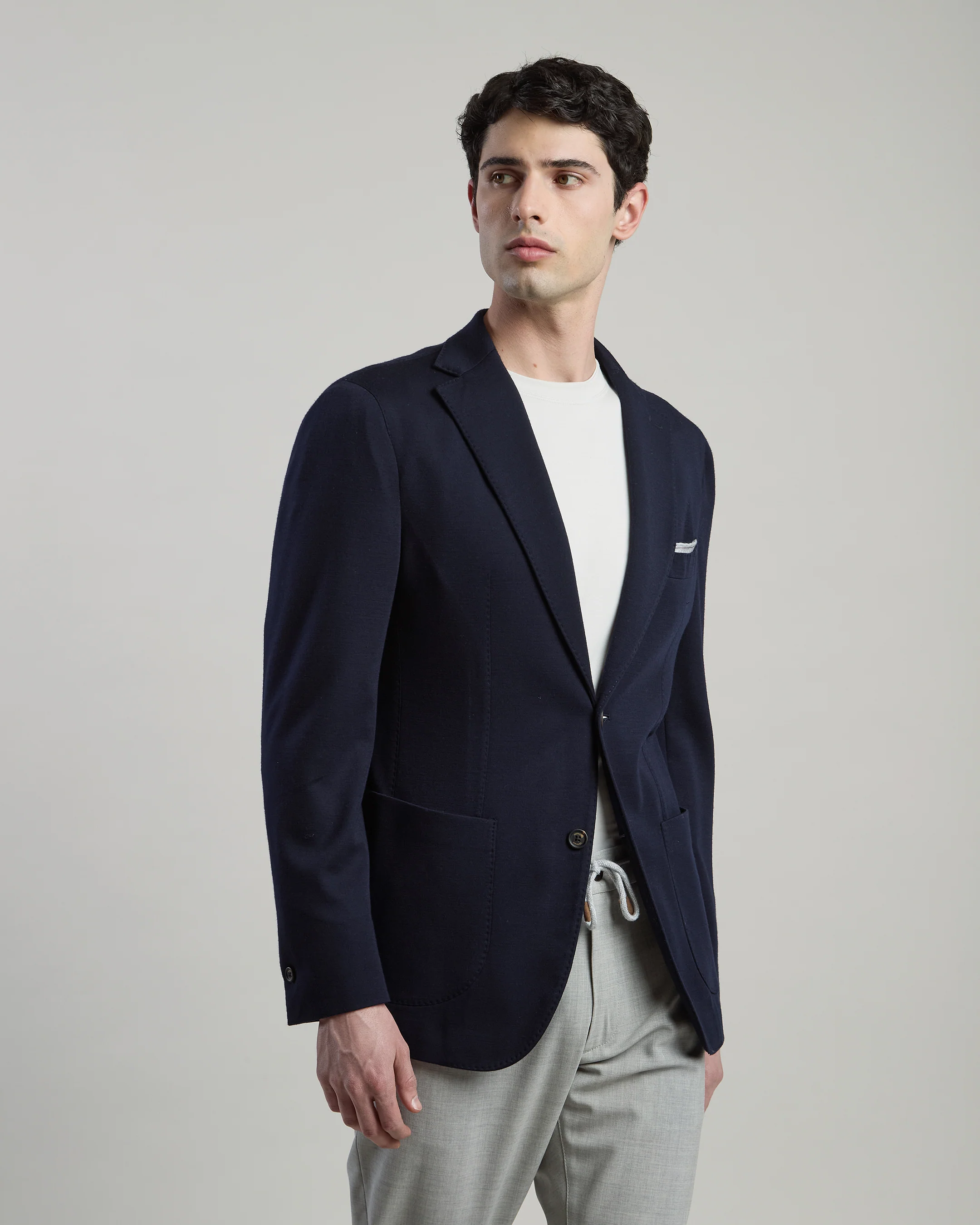 GIACCA MONOPETTO LANA INTERLOCK - Image 6