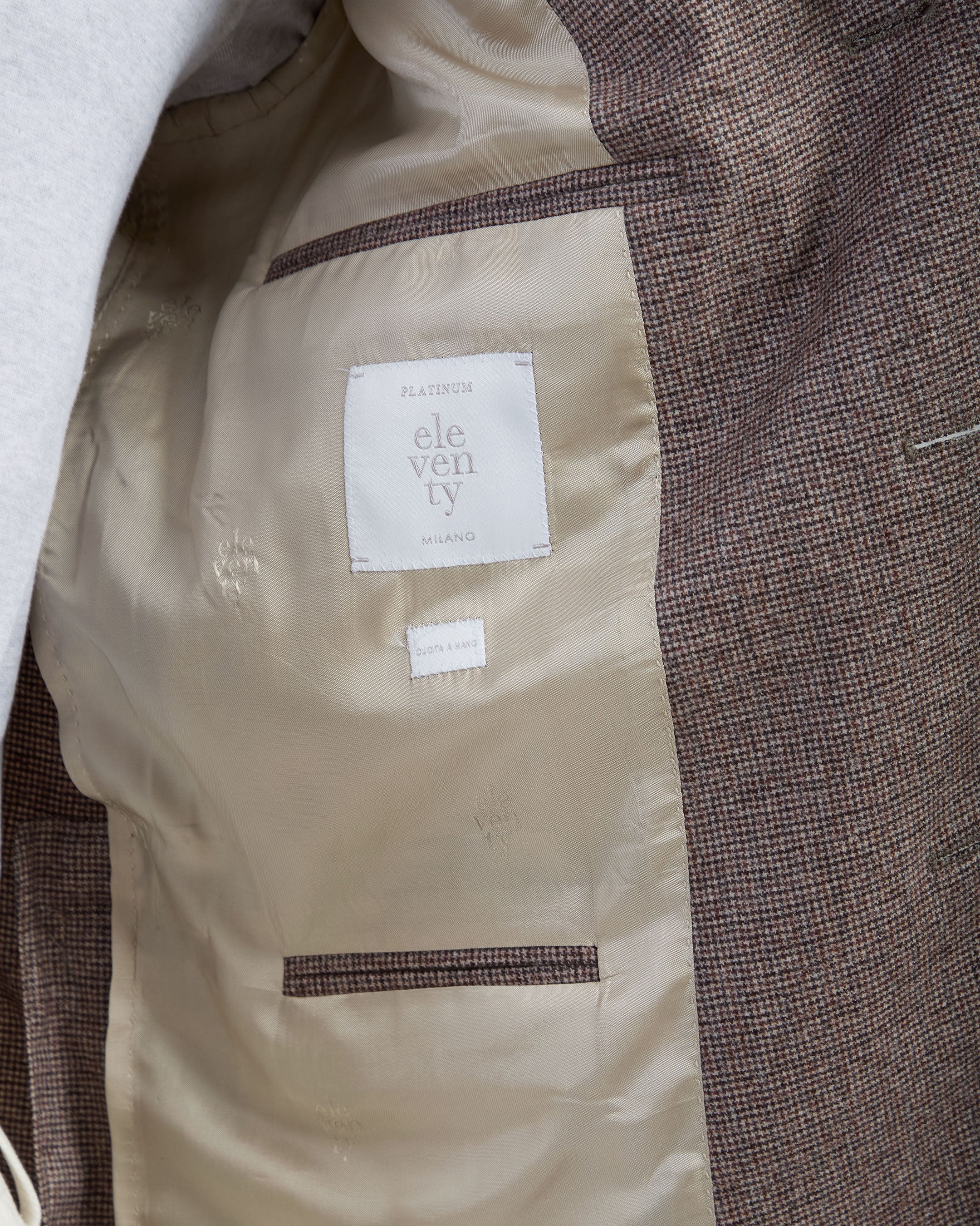 GIACCA MONOPETTO LANA SETA CASHMERE - Image 5
