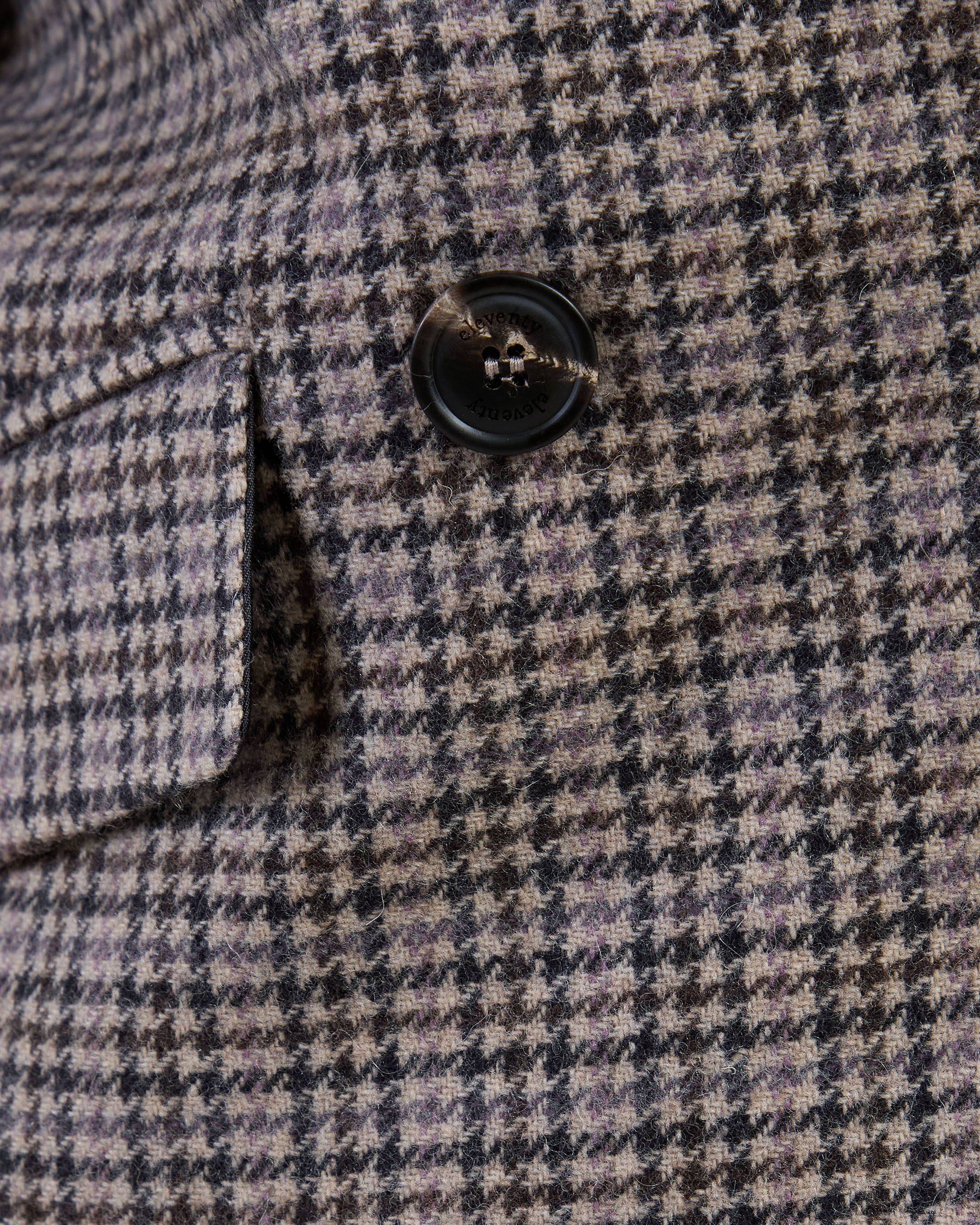 GIACCHE CORTE LANA CASHMERE PIED DE POULE - Image 4