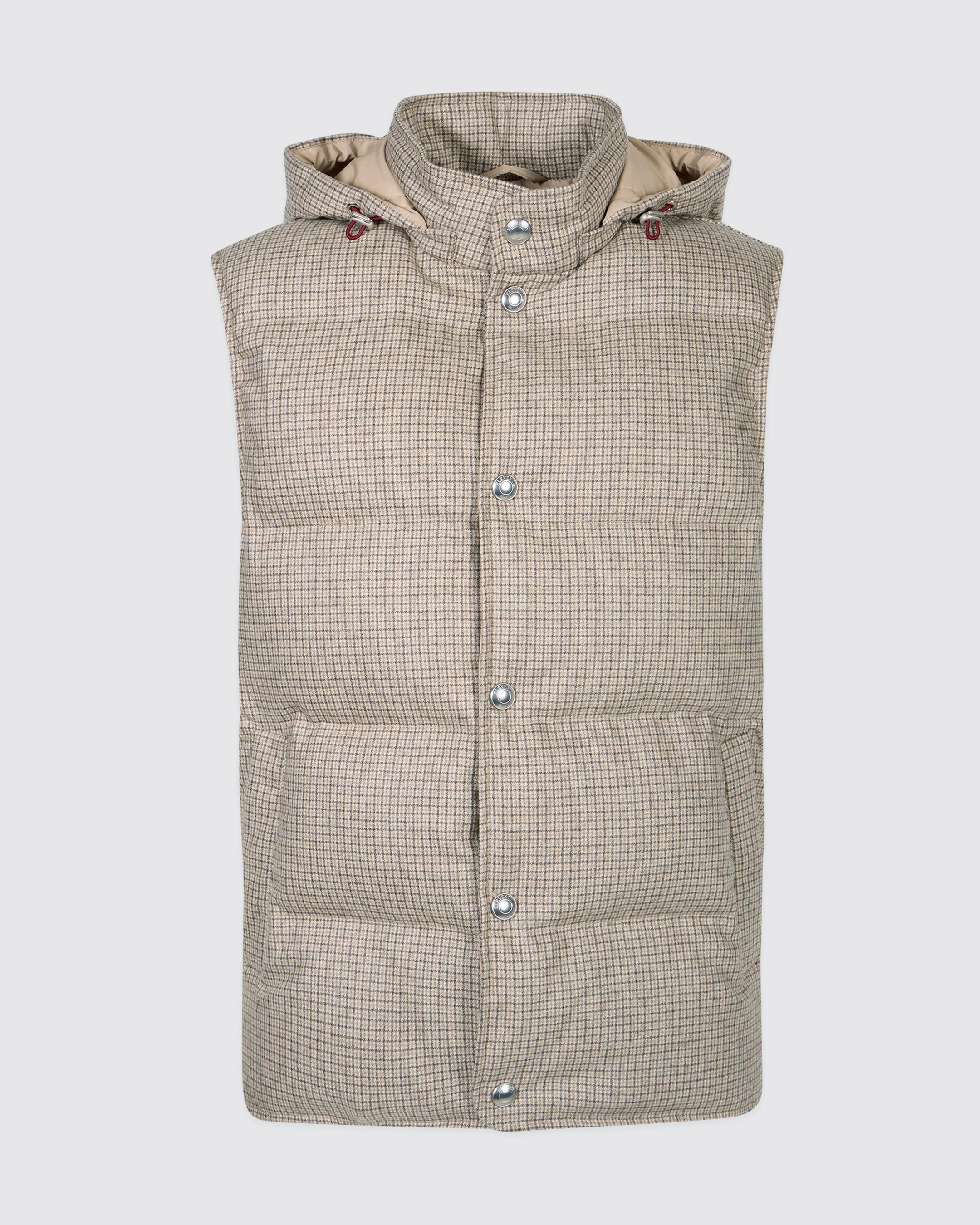 GILET IN NYLON LANA CASHMERE - Image 4