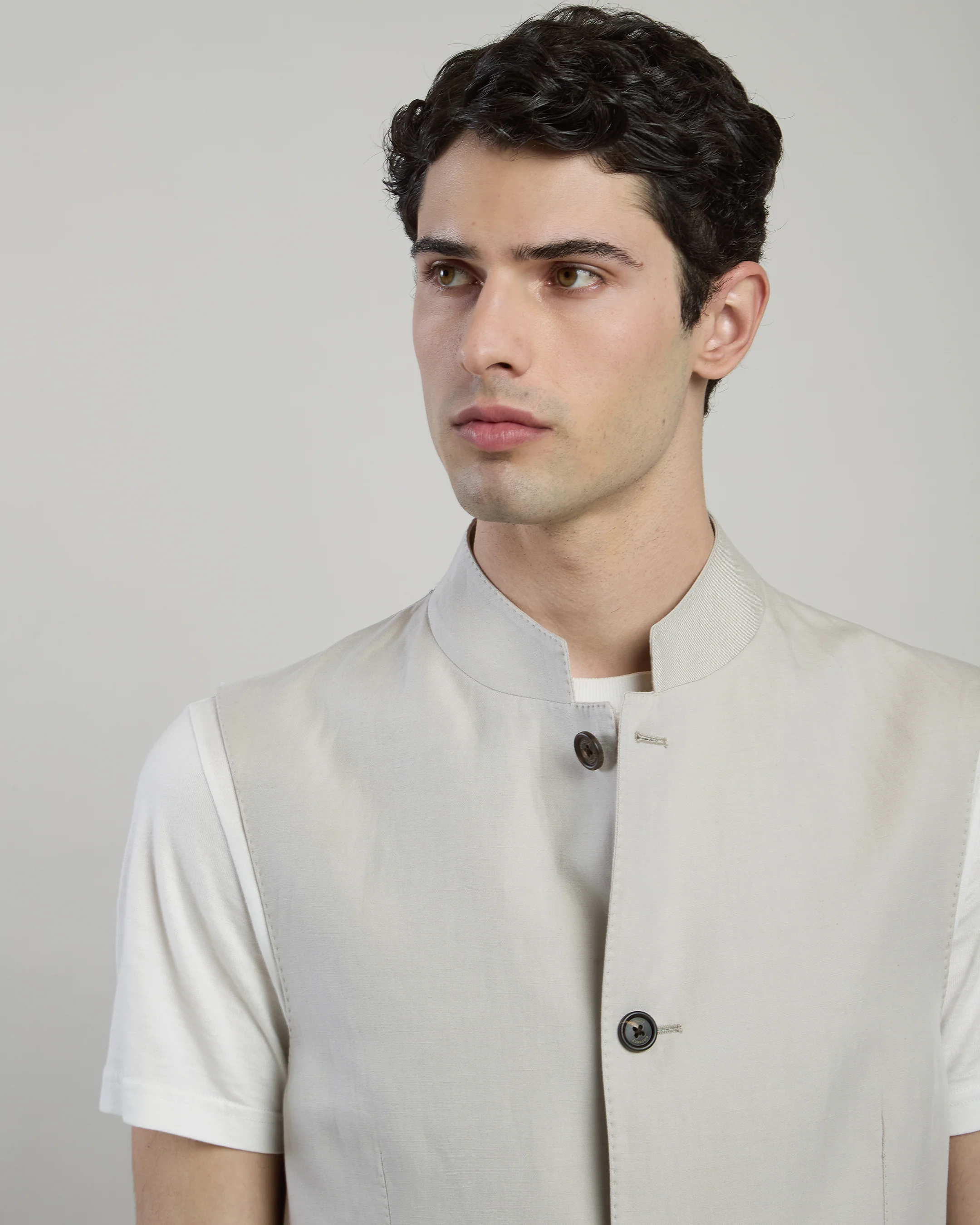 GILET LYOCELL E LINO - Image 4