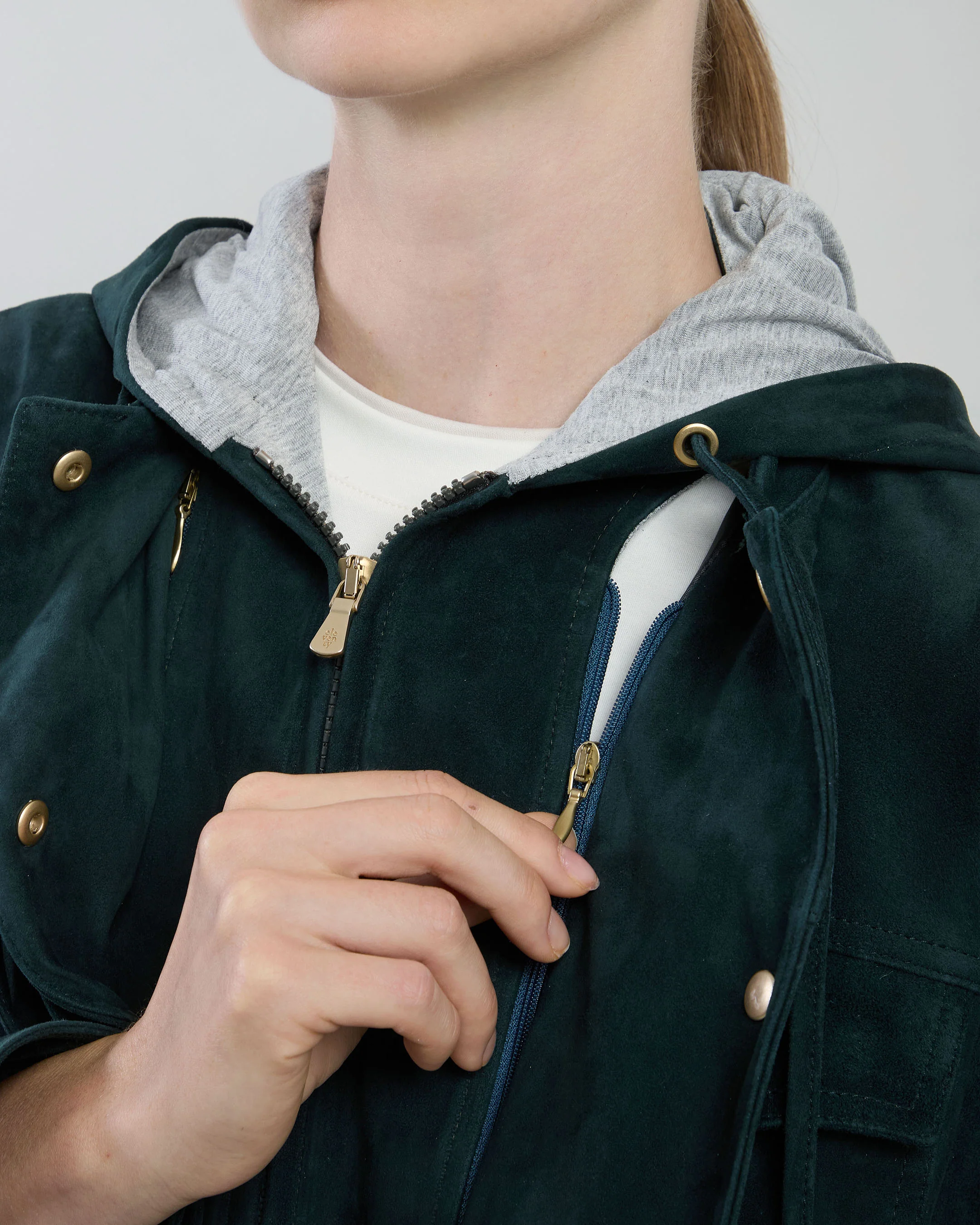 GIUBBINO IN PELLE SUEDE - Image 3