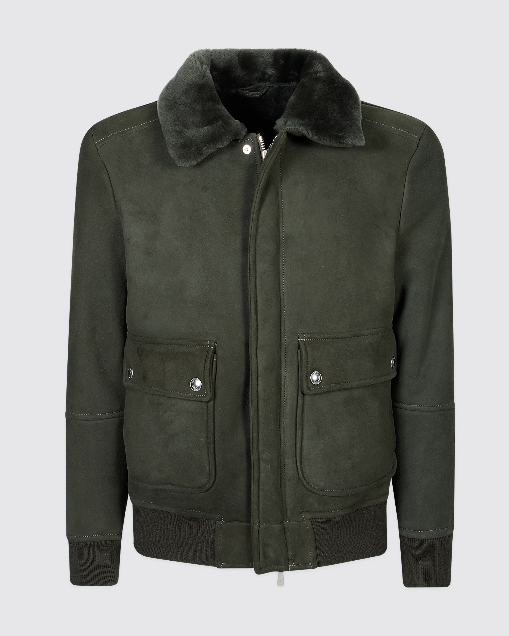 GIUBBINO SHEARLING PELO LISCIO - Image 4