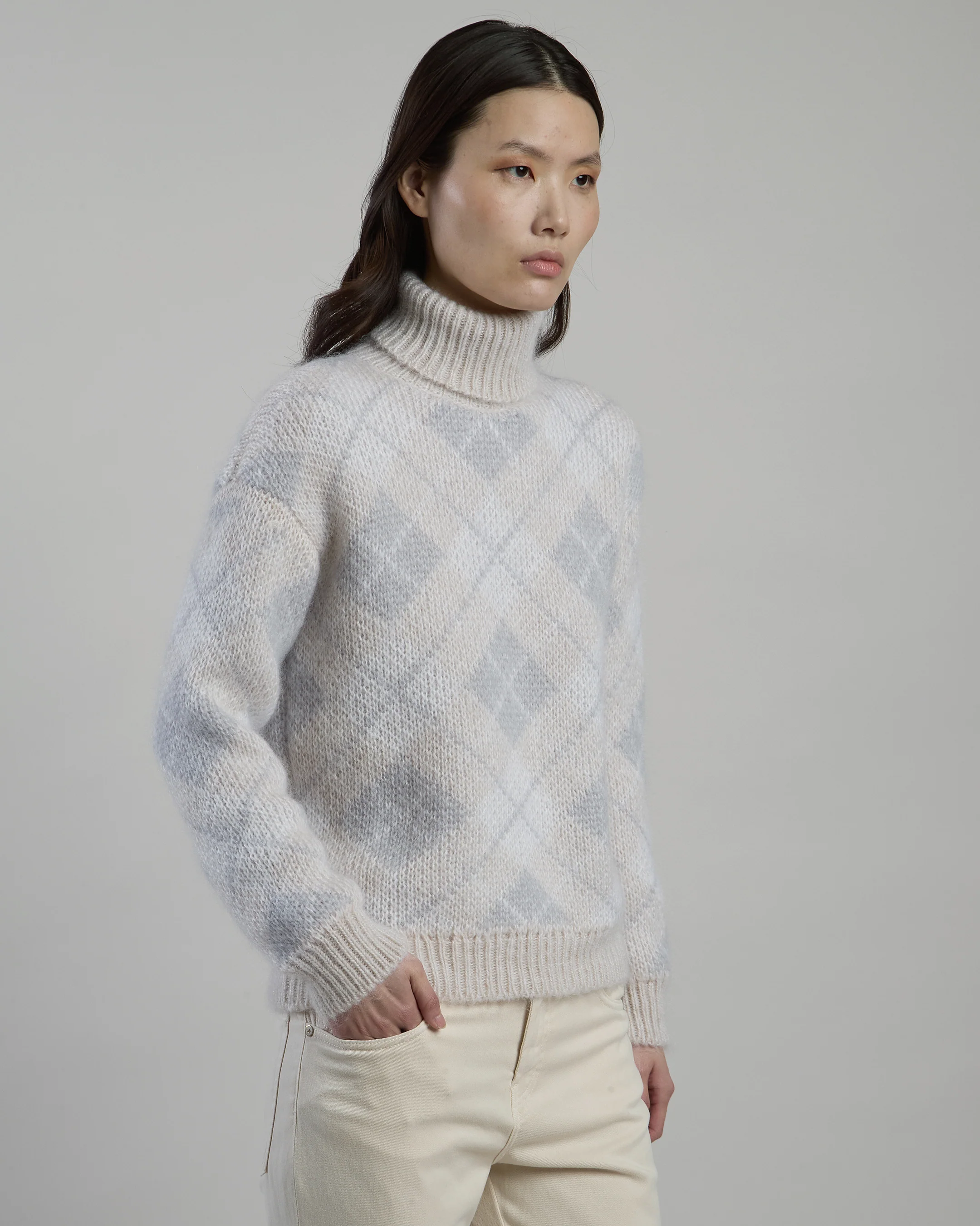 MAGLIA DOLCEVITA KID MOHAIR SETA