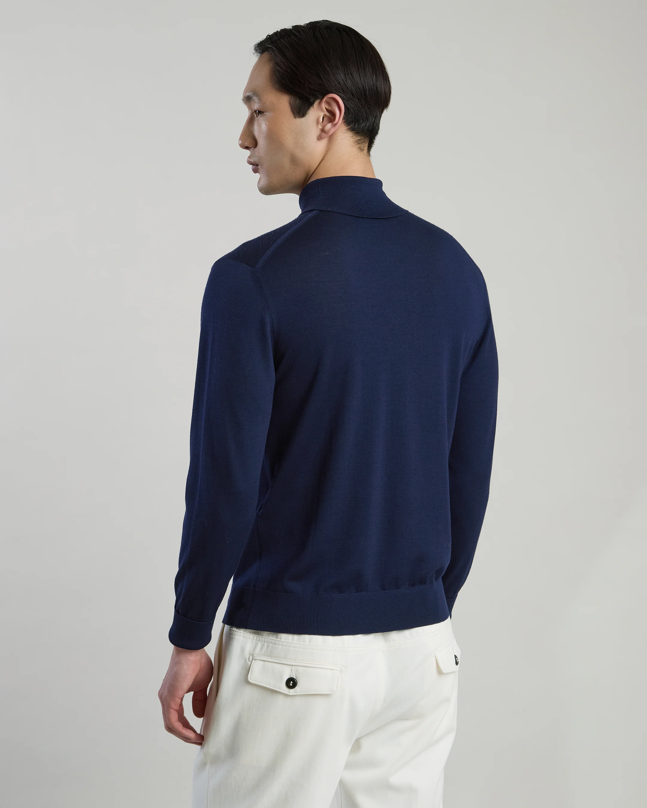 MAGLIA DOLCEVITA LANA 14 MICRON - Image 2