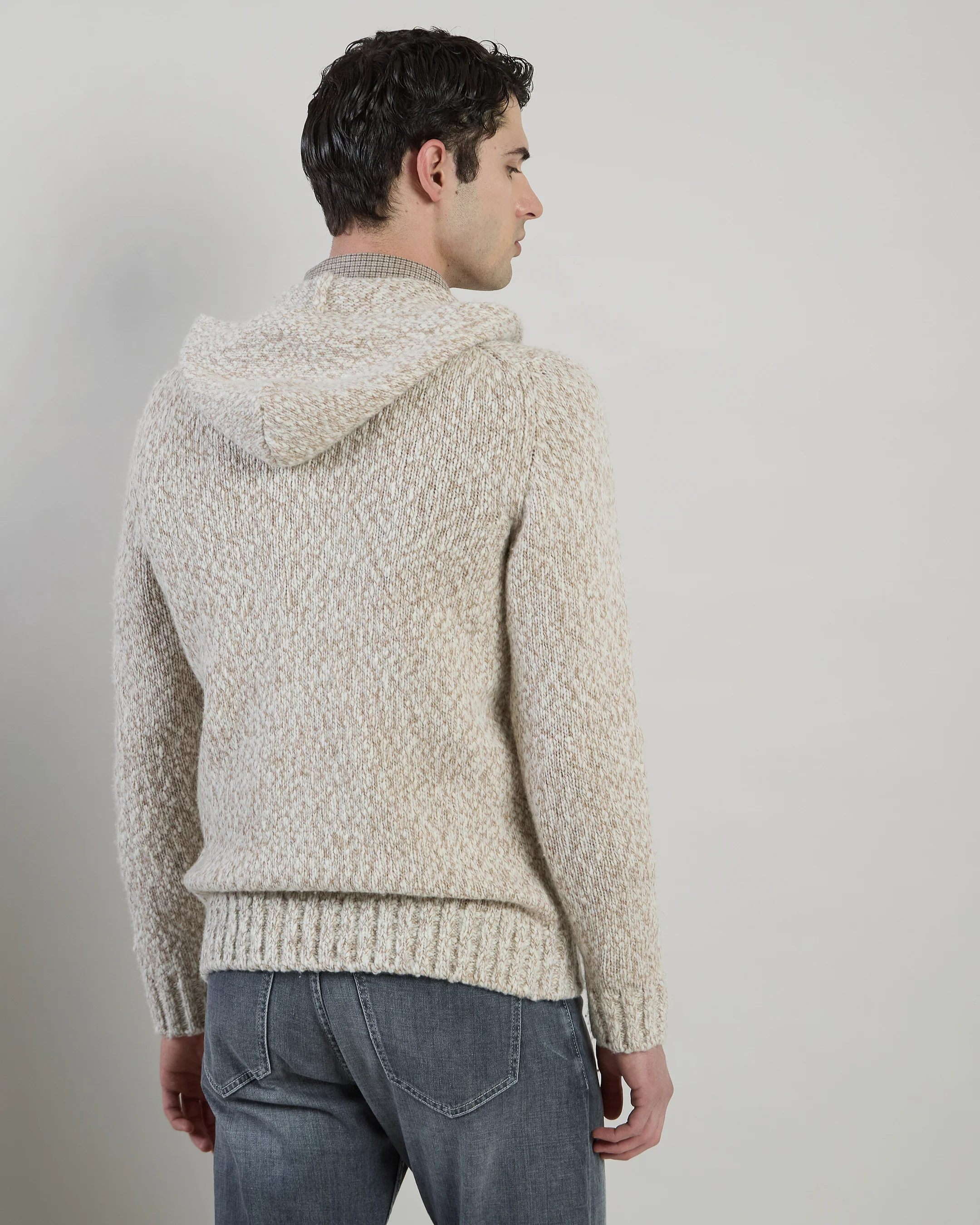 MAGLIA FULL ZIP CASHMERE LANA - Image 3