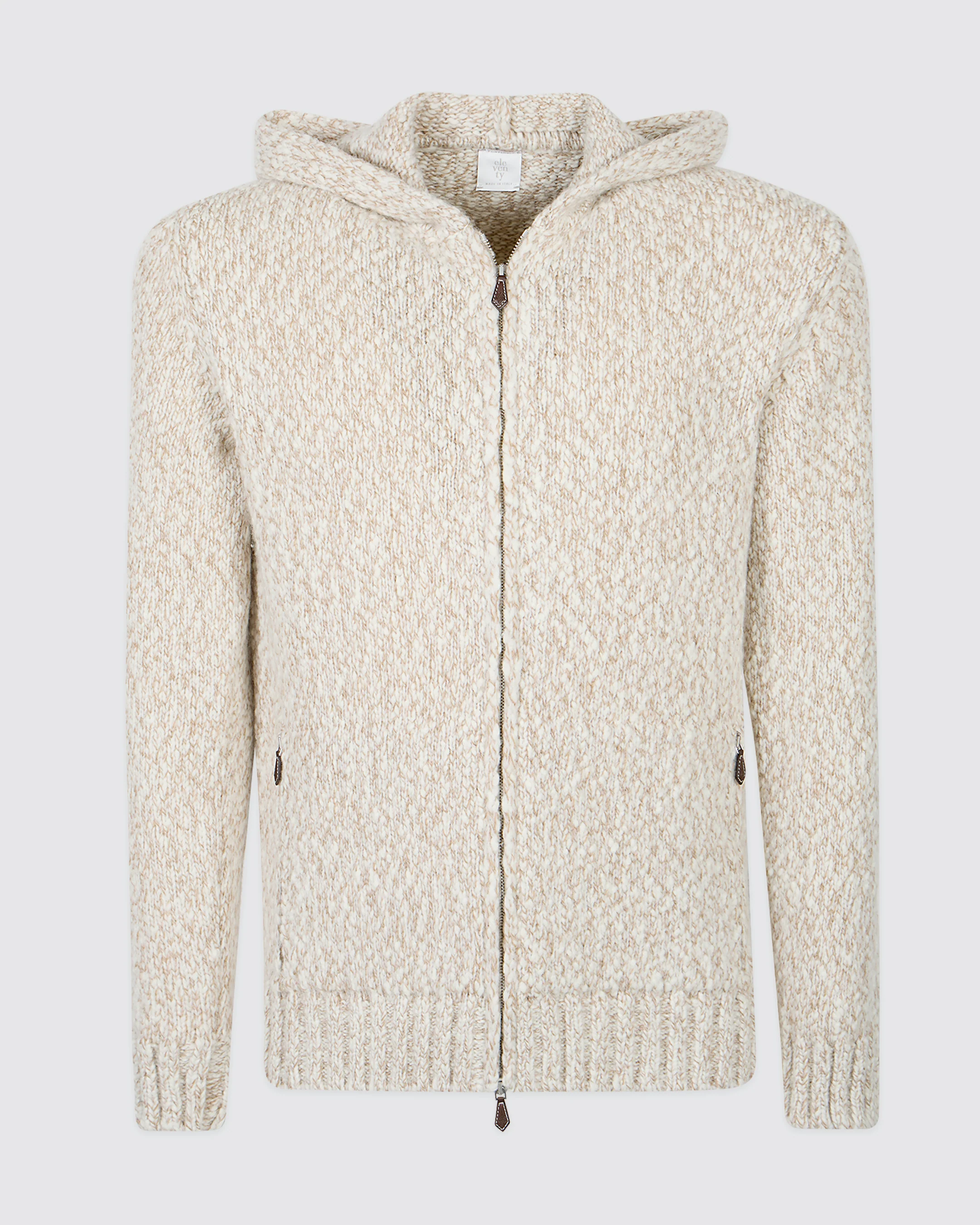 MAGLIA FULL ZIP CASHMERE LANA - Image 4