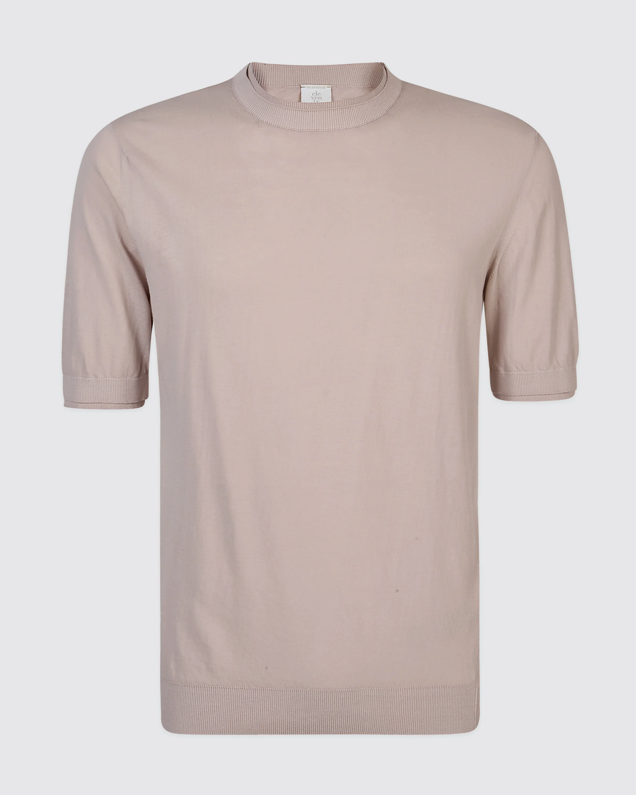 Maglia Girocollo Uomo in Cotone Crepe Mezza Manica - Image 4