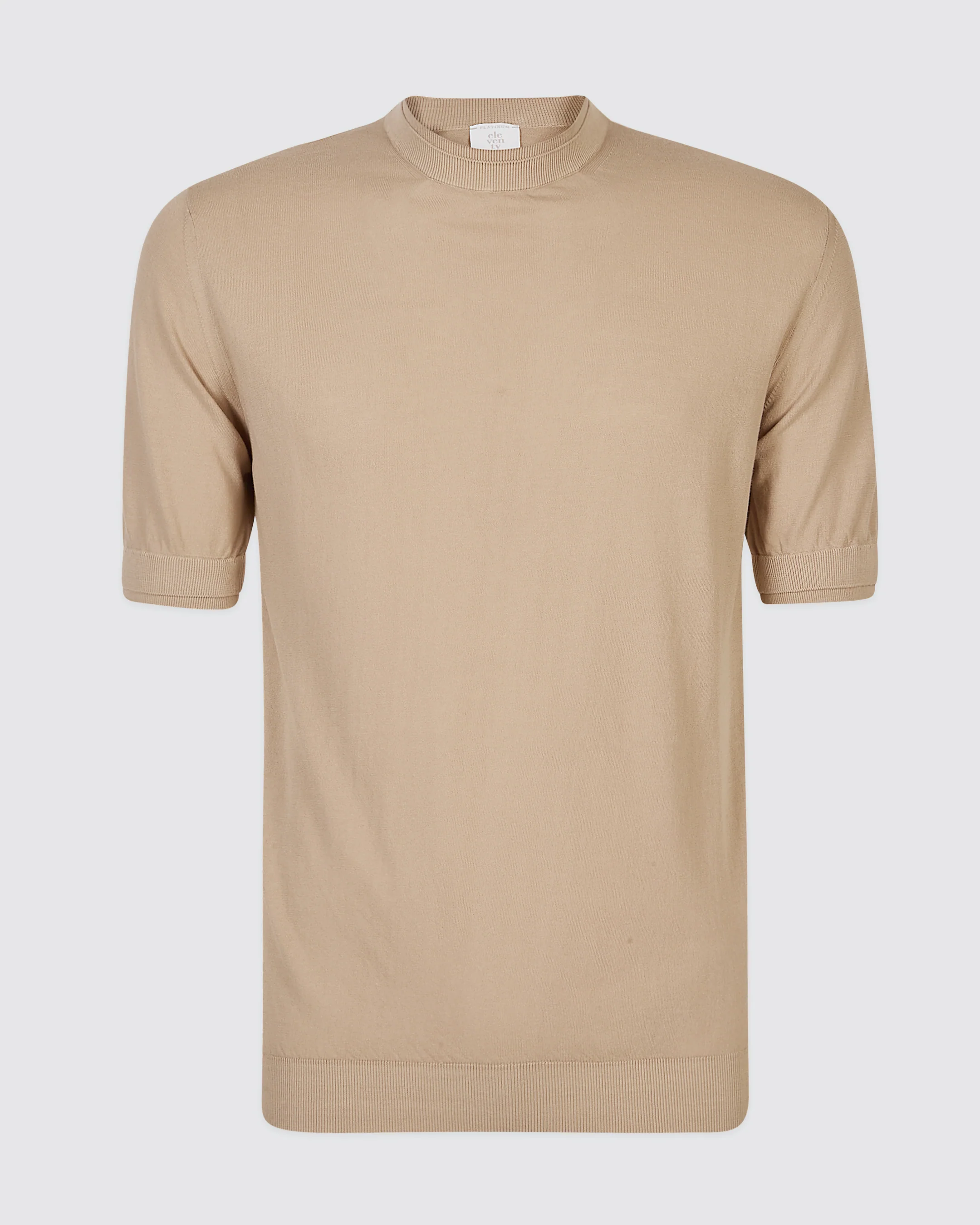 Maglia Girocollo Uomo in Cotone Crepe Mezza Manica - Image 5