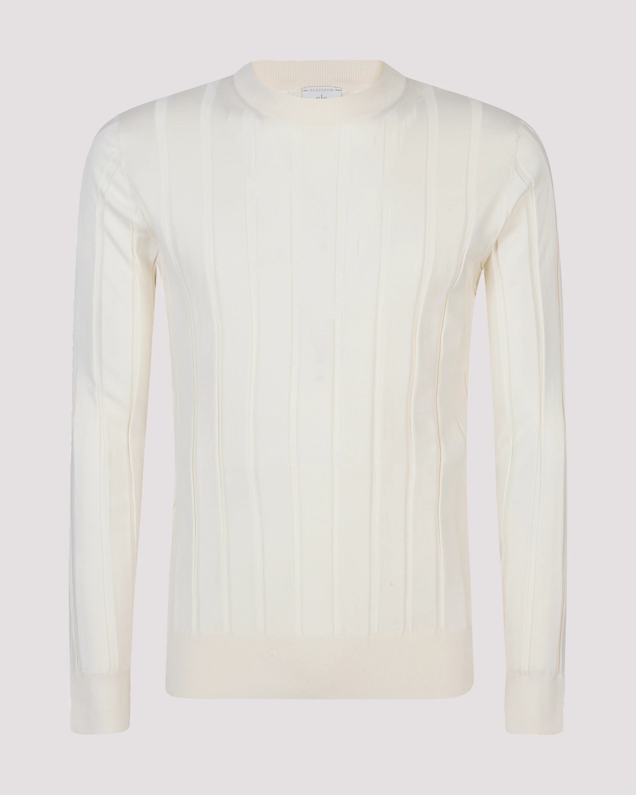 Maglia Girocollo in Cotone Seta e Cashmere - Image 6