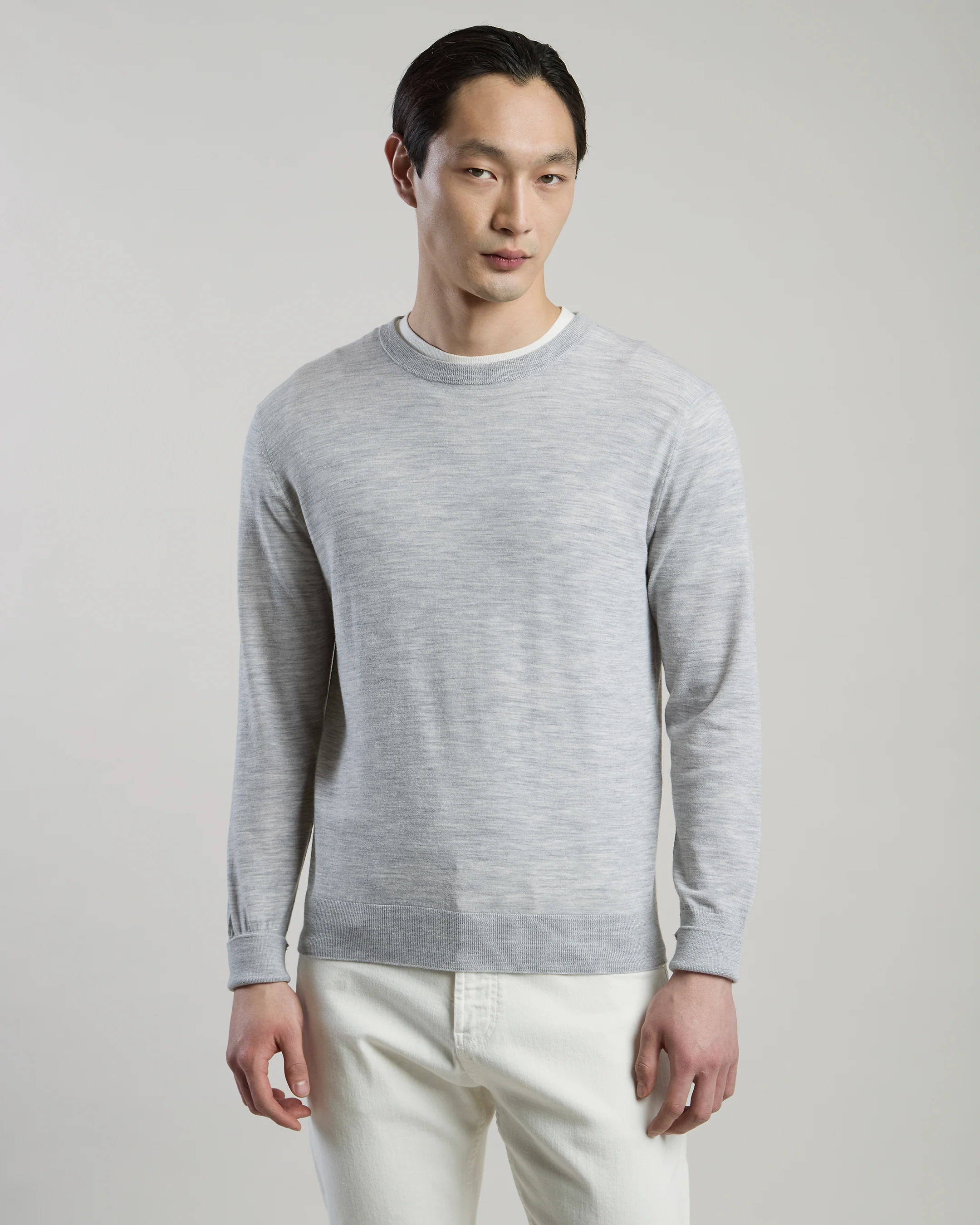 MAGLIA GIROCOLLO LANA 14 MICRON