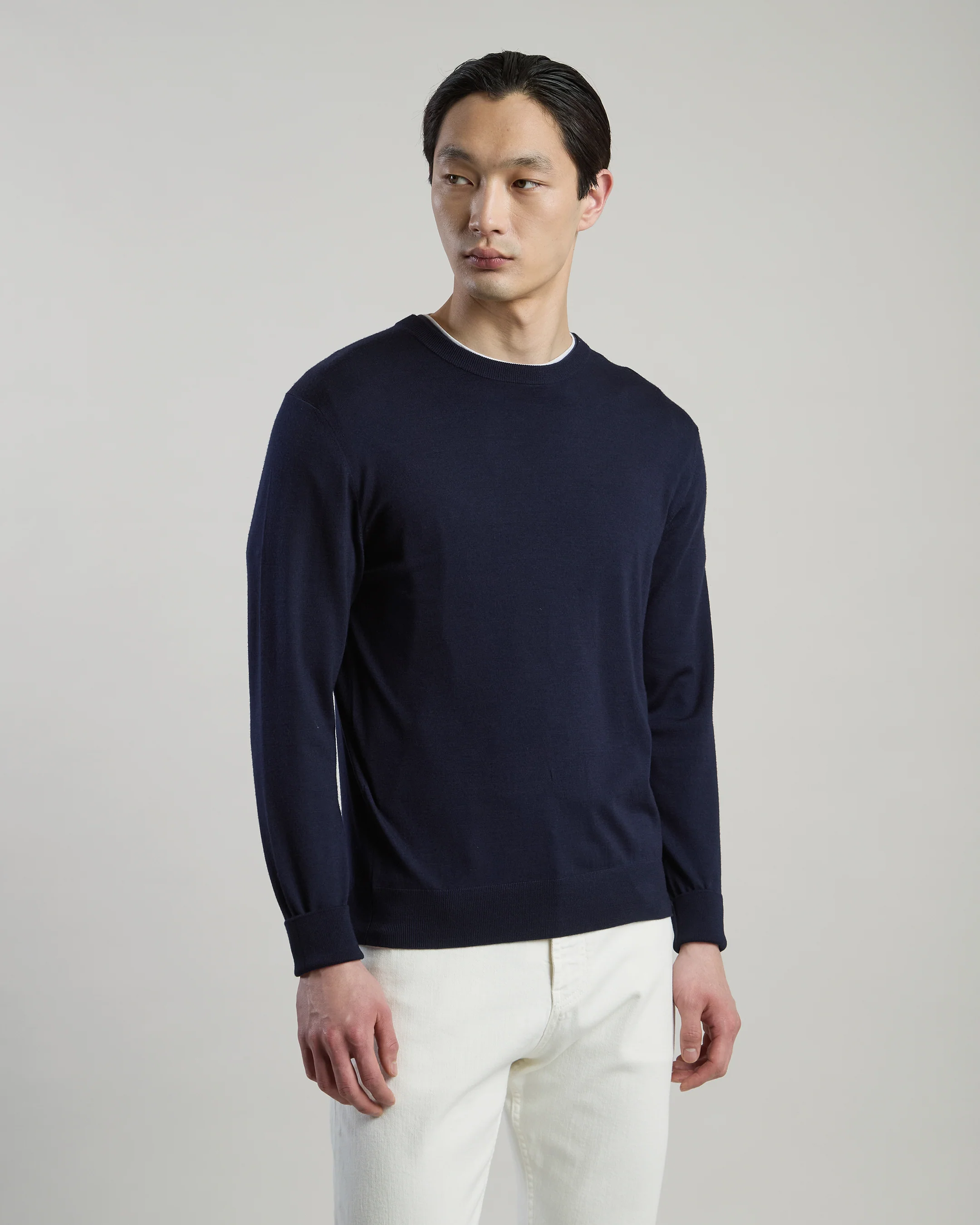 MAGLIA GIROCOLLO LANA 14 MICRON - Image 6