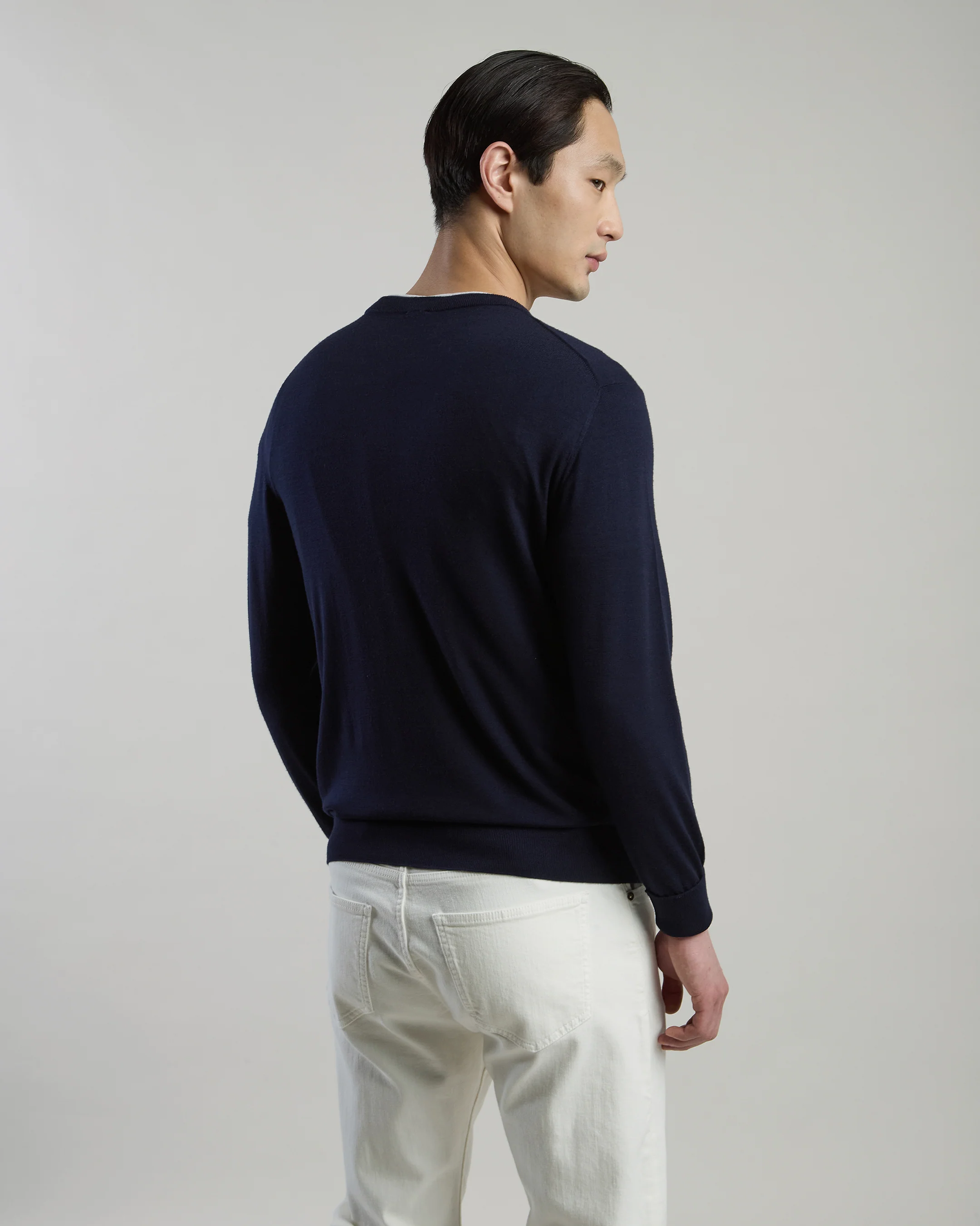 MAGLIA GIROCOLLO LANA 14 MICRON - Image 7