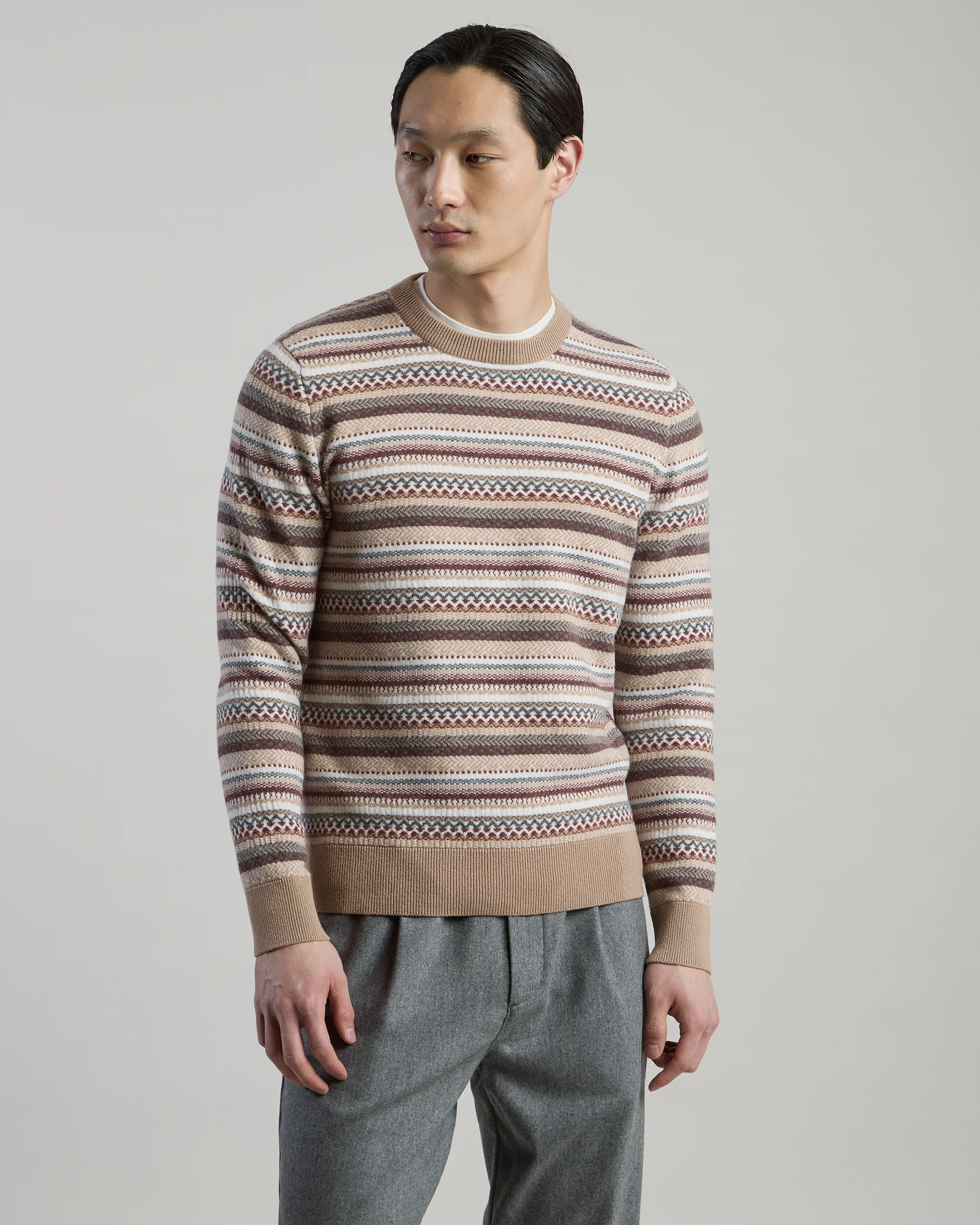 MAGLIA GIROCOLLO LANA