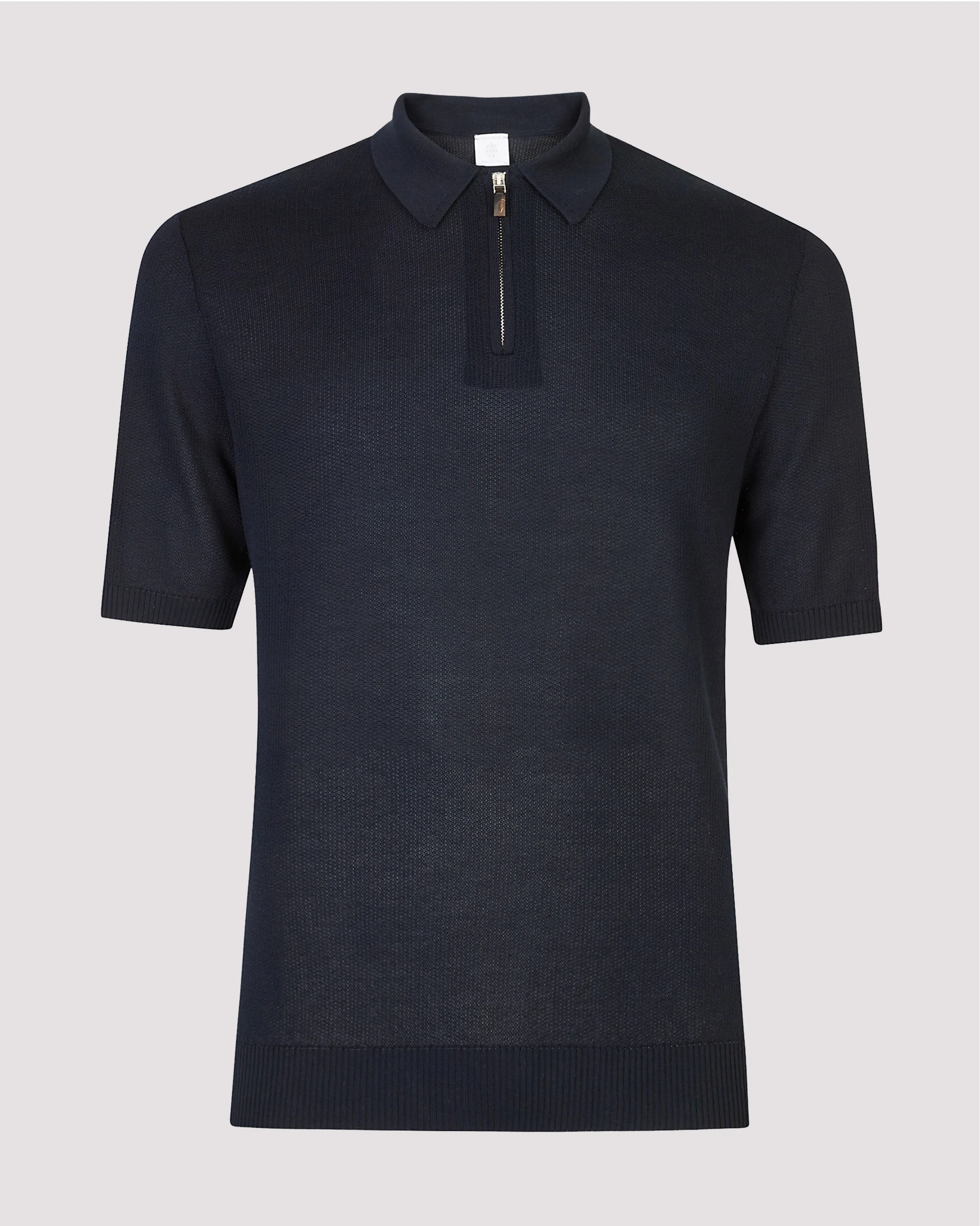 Maglia Mezza Zip in Cotone Nido d'Ape Uomo - Image 8