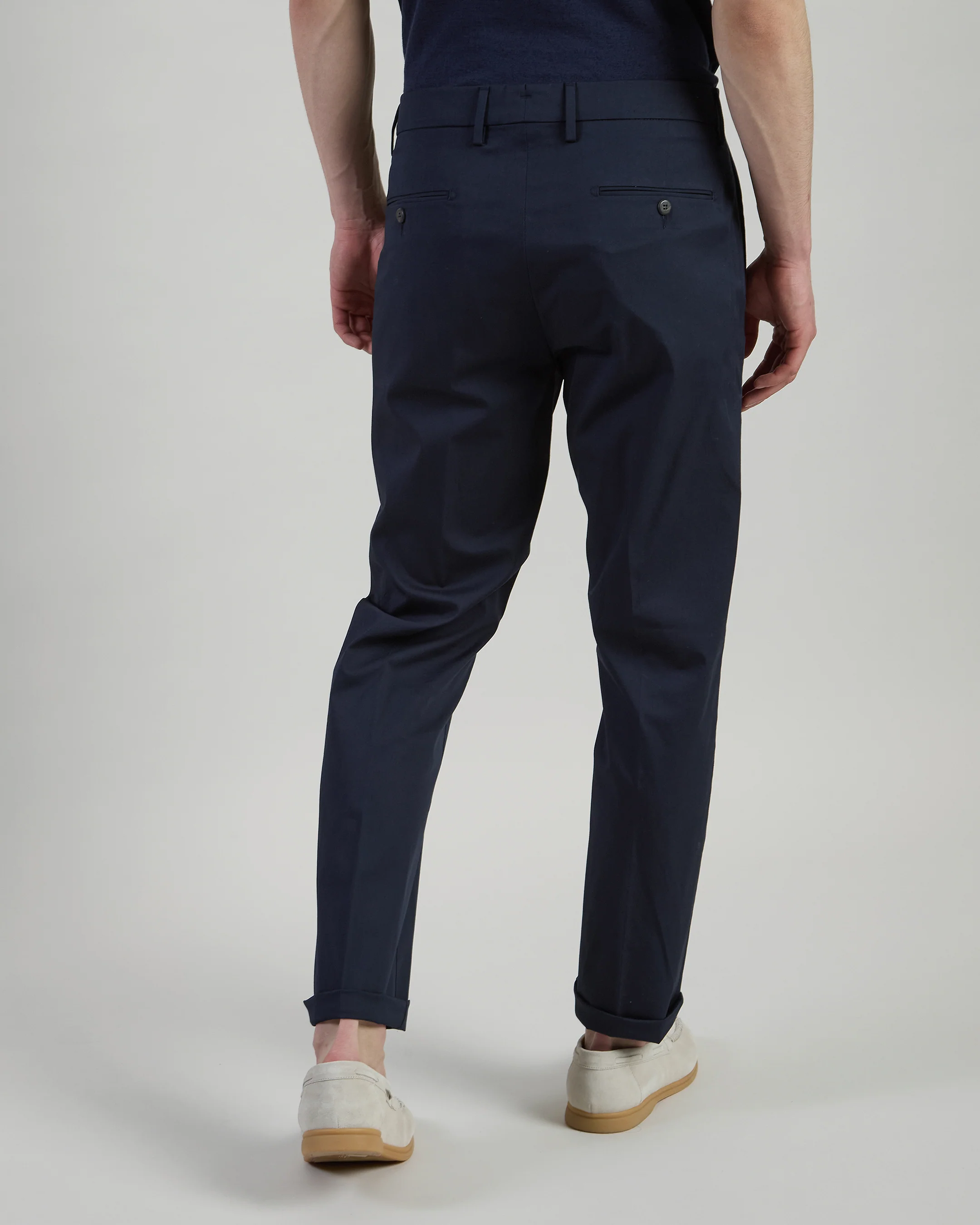 Pantaloni Chino Uomo in Cotone Organico Regular Fit - Image 2