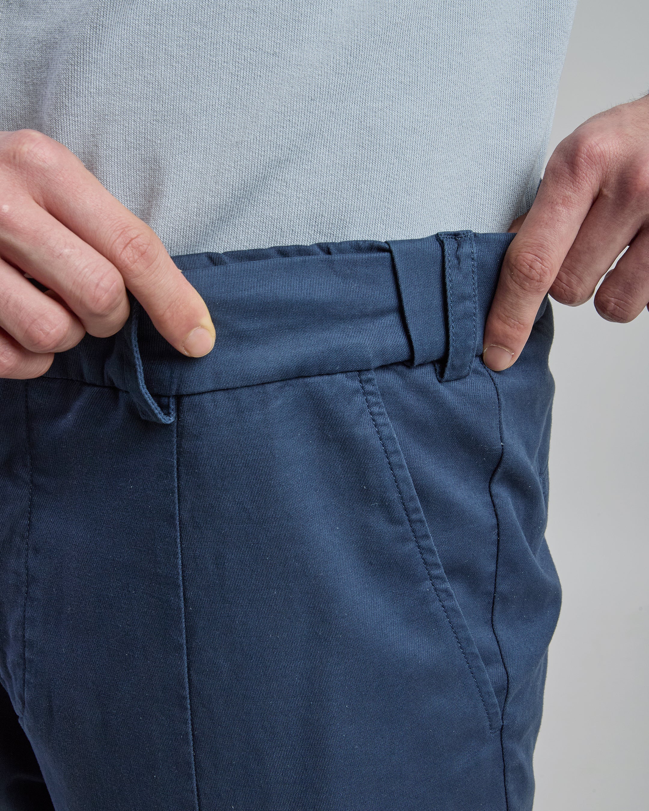 Pantalone Chino Trisize in Cotone Tinto in Capo - Image 4