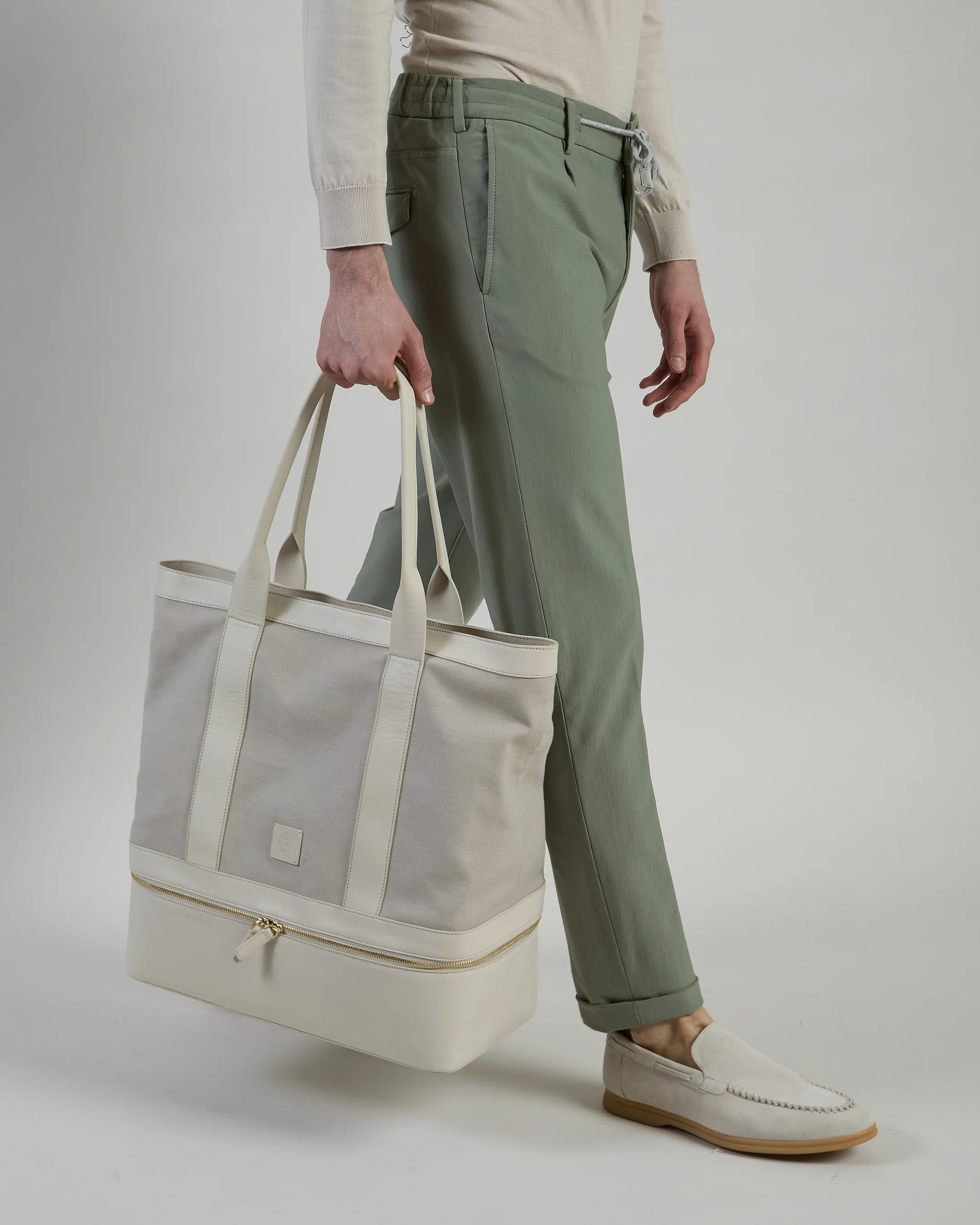 Pantalone Cinque Tasche in Cotone Stretch da Uomo - Image 4