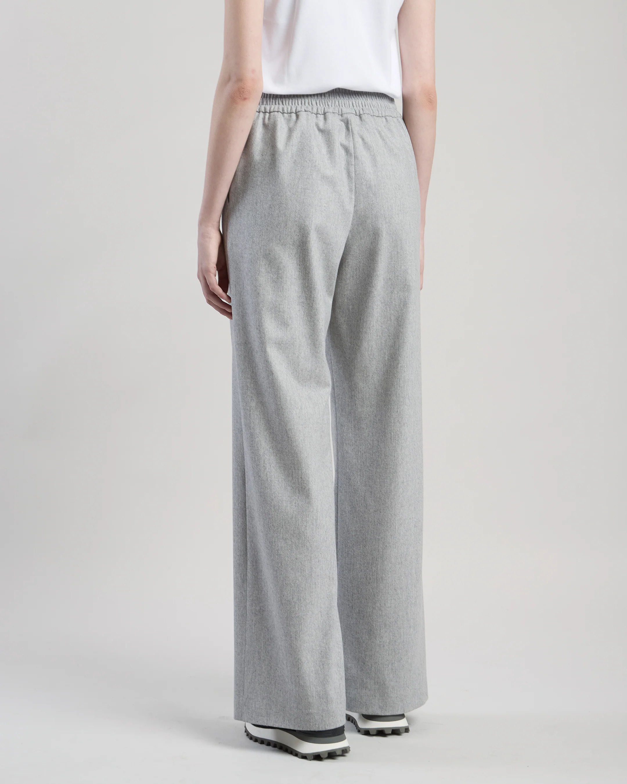 PANTALONE LANA CASHMERE STRETCH UNITA - Image 5