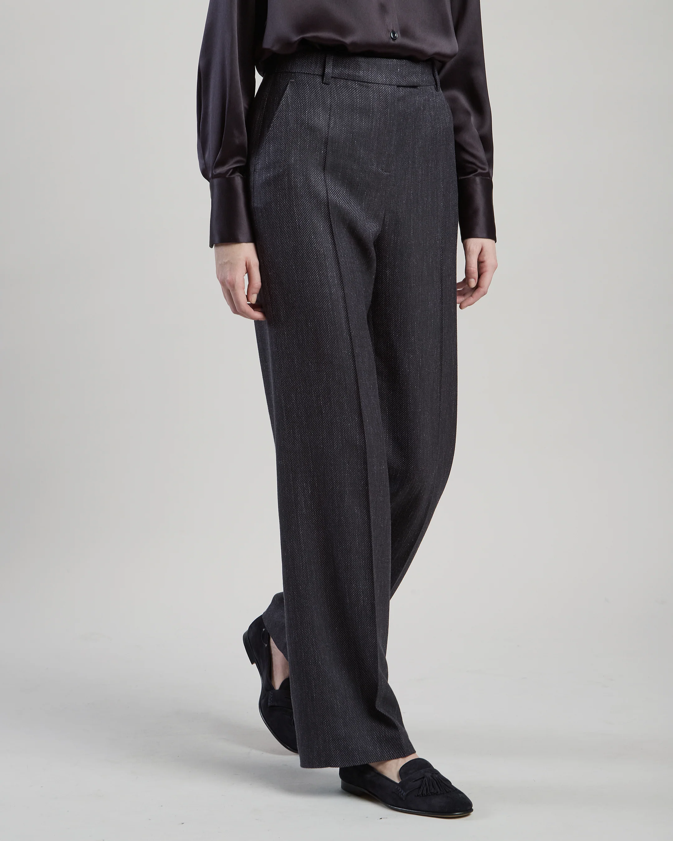 PANTALONE LANA SETA LINO