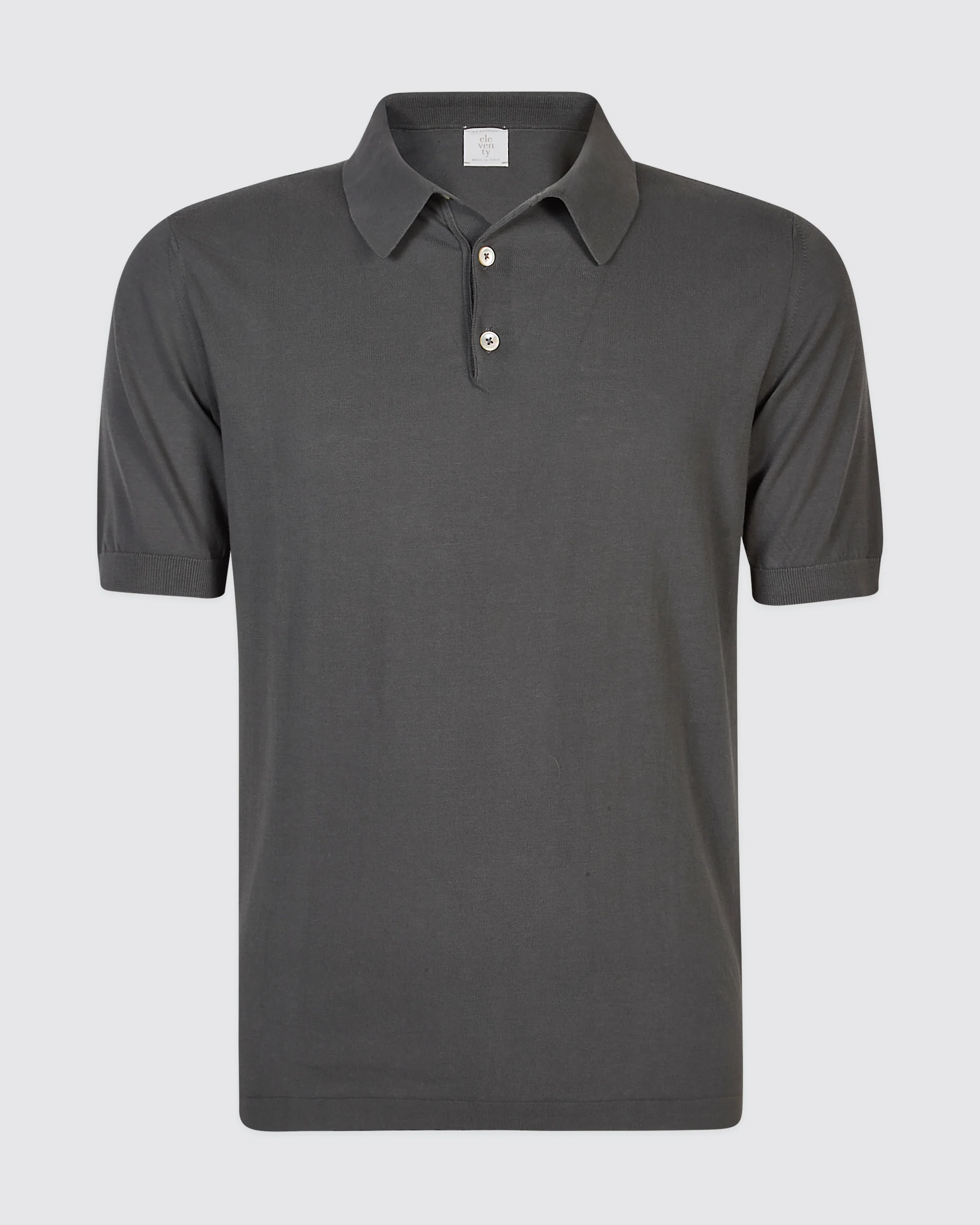 Polo in Maglia di Cotone Crepe a Mezza Manica - Image 9