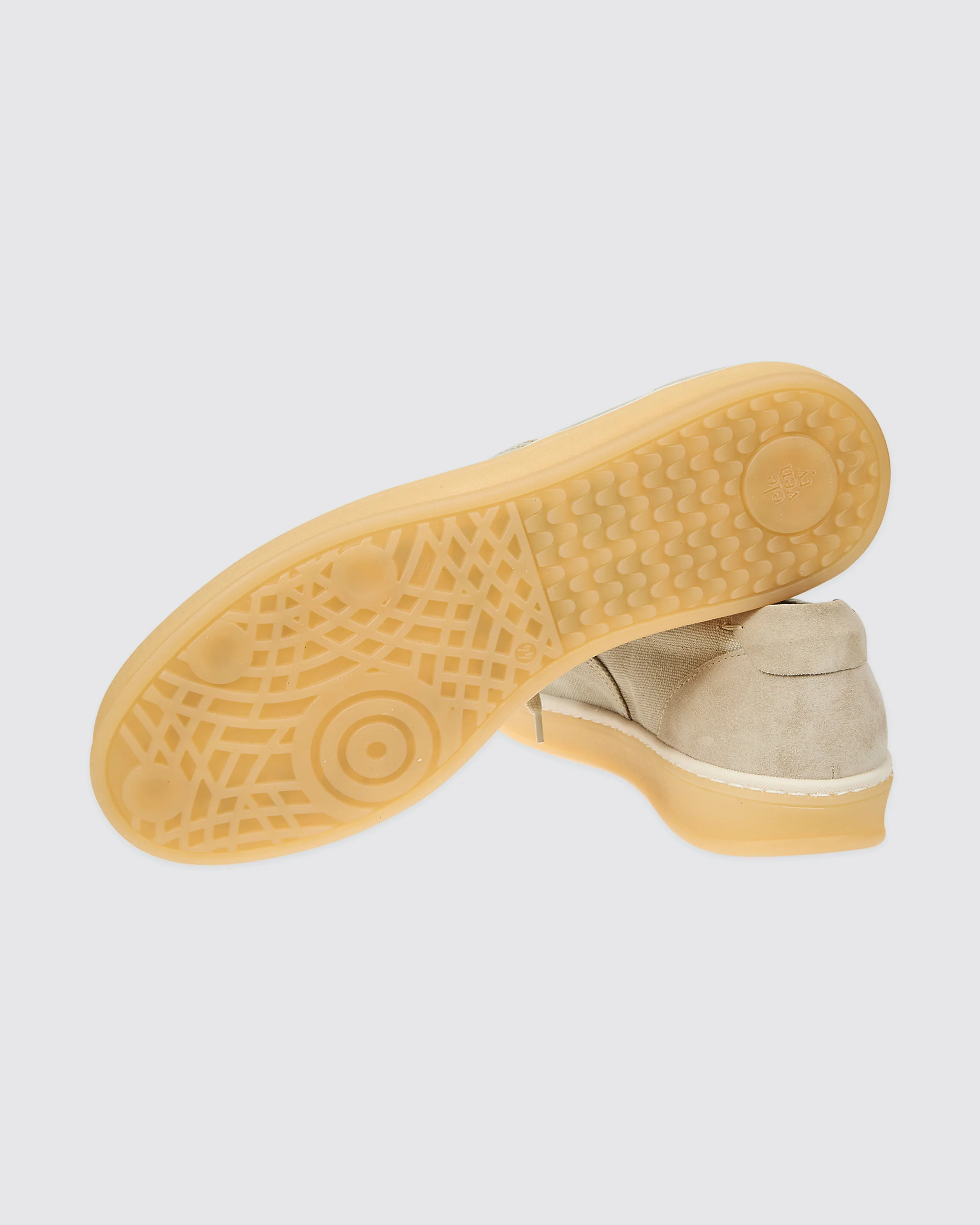Sneakers in Canvas e Pelle di Vitello Scamosciata - Image 3