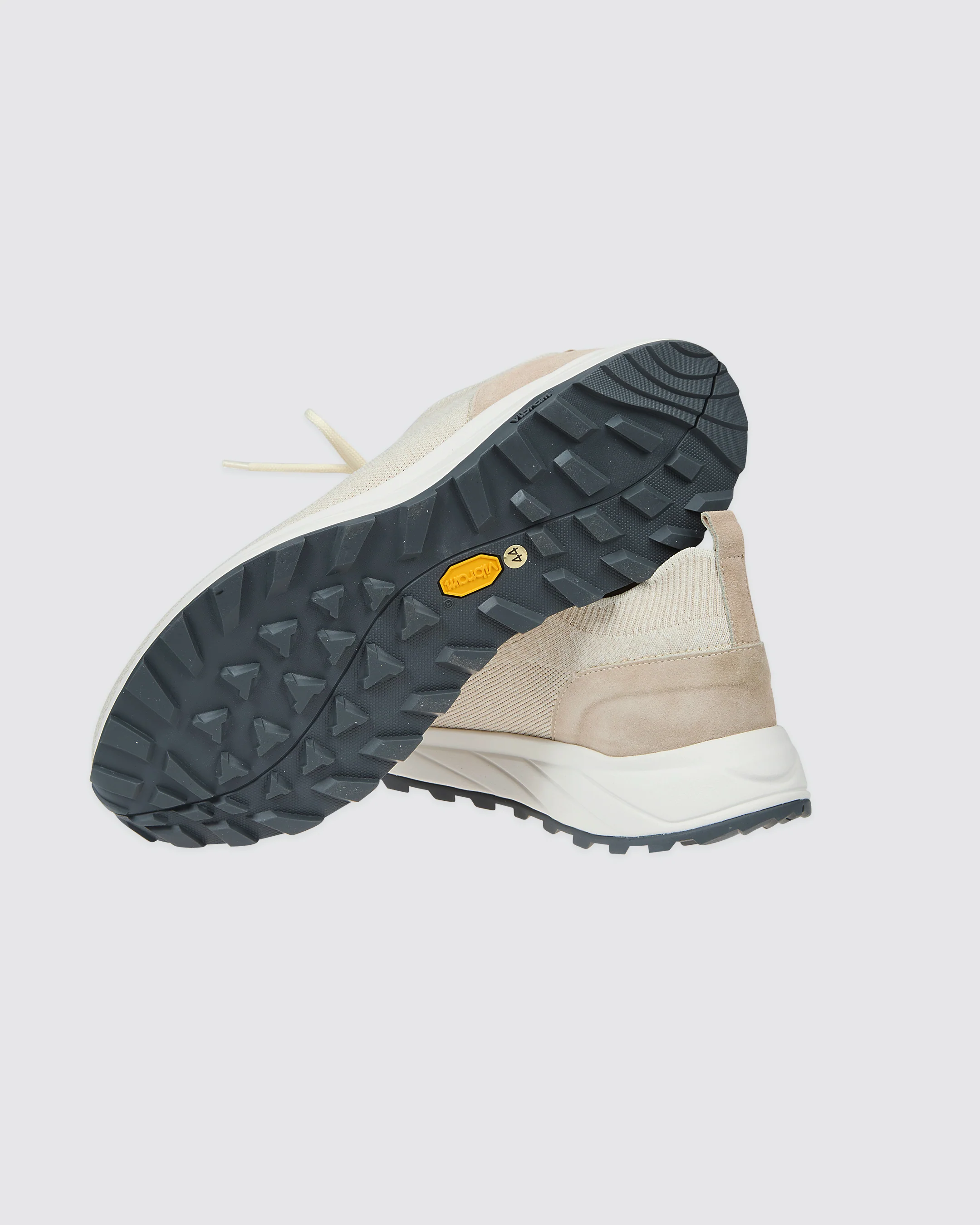 Sneakers Running in Maglia e Suede con Suola Leggera - Image 3