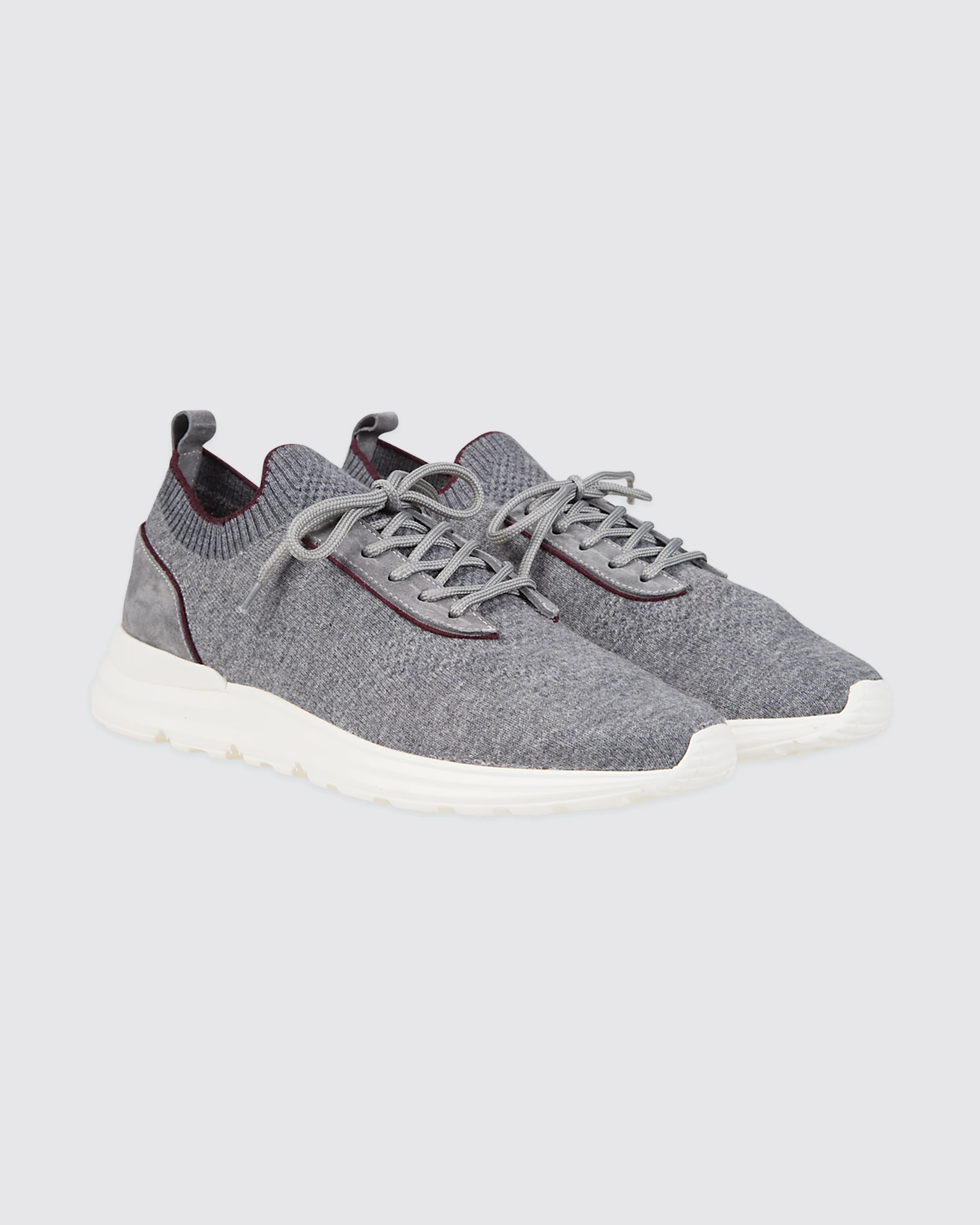 SCARPA NYLON LANA E PELLE DI VITELLO SCAMOSCIATA - Image 4