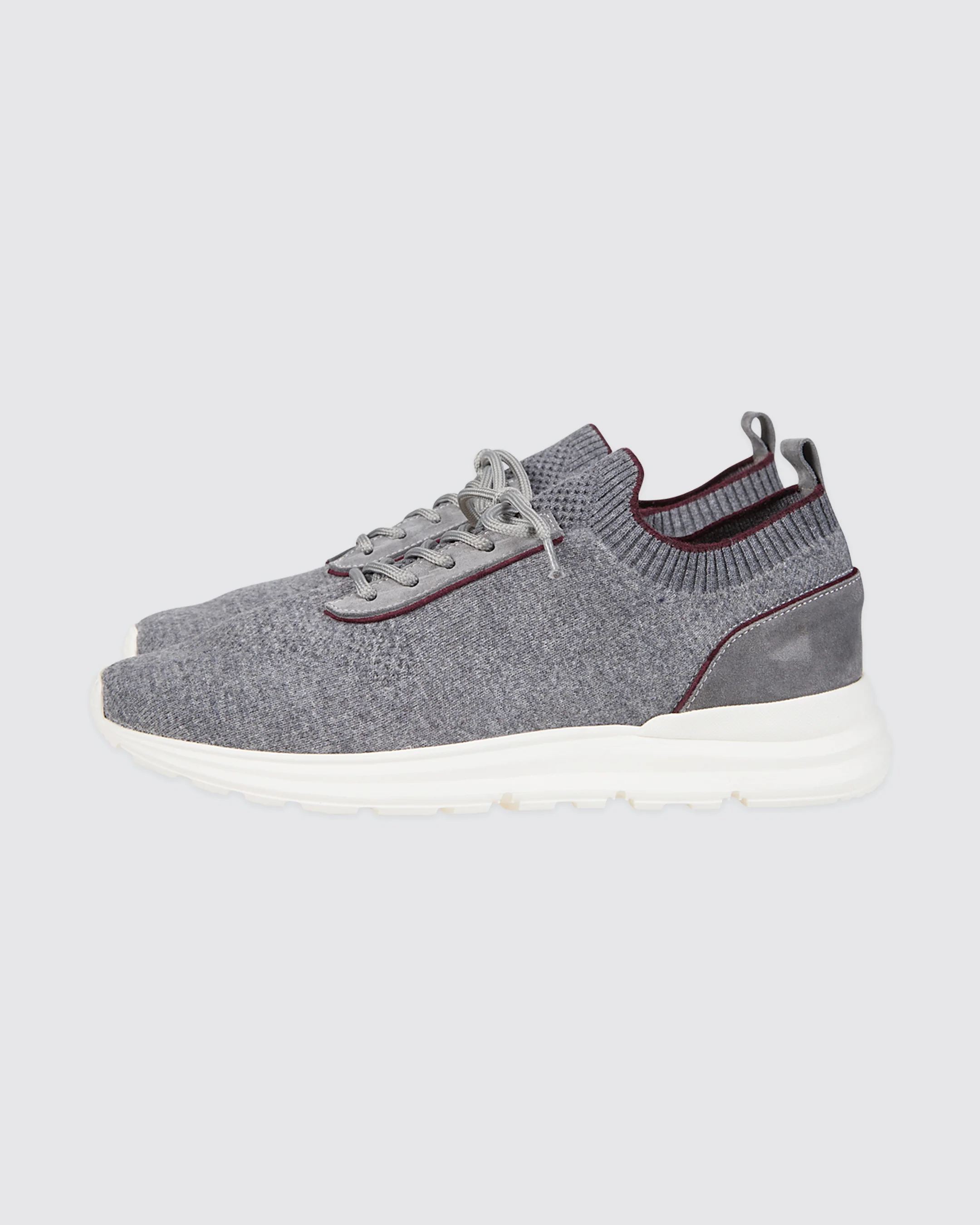 SCARPA NYLON LANA E PELLE DI VITELLO SCAMOSCIATA - Image 5