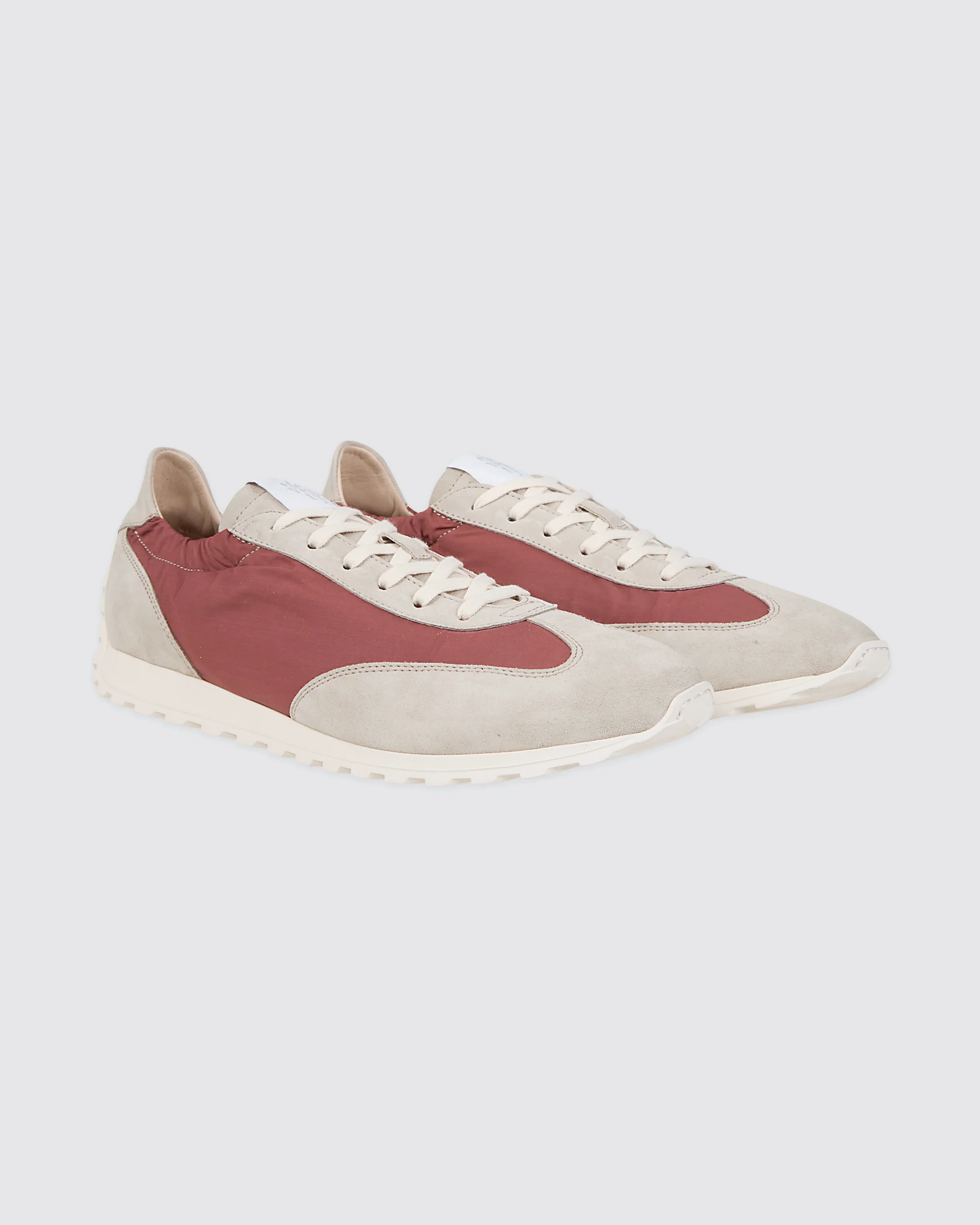 SCARPA PELLE VITELLO SCAMOSCIATA E LANA NYLON