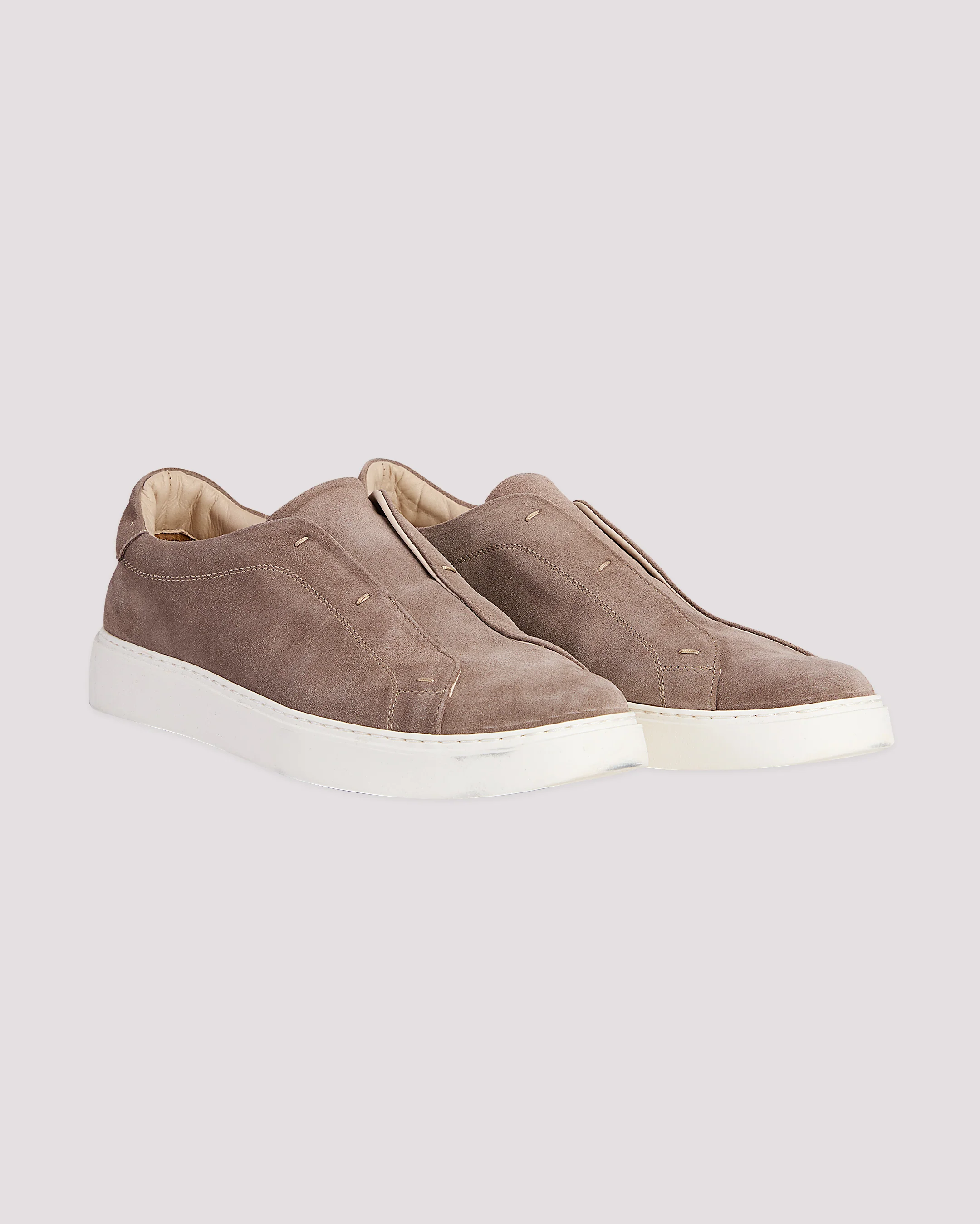 SCARPA PELLE VITELLO SCAMOSCIATO