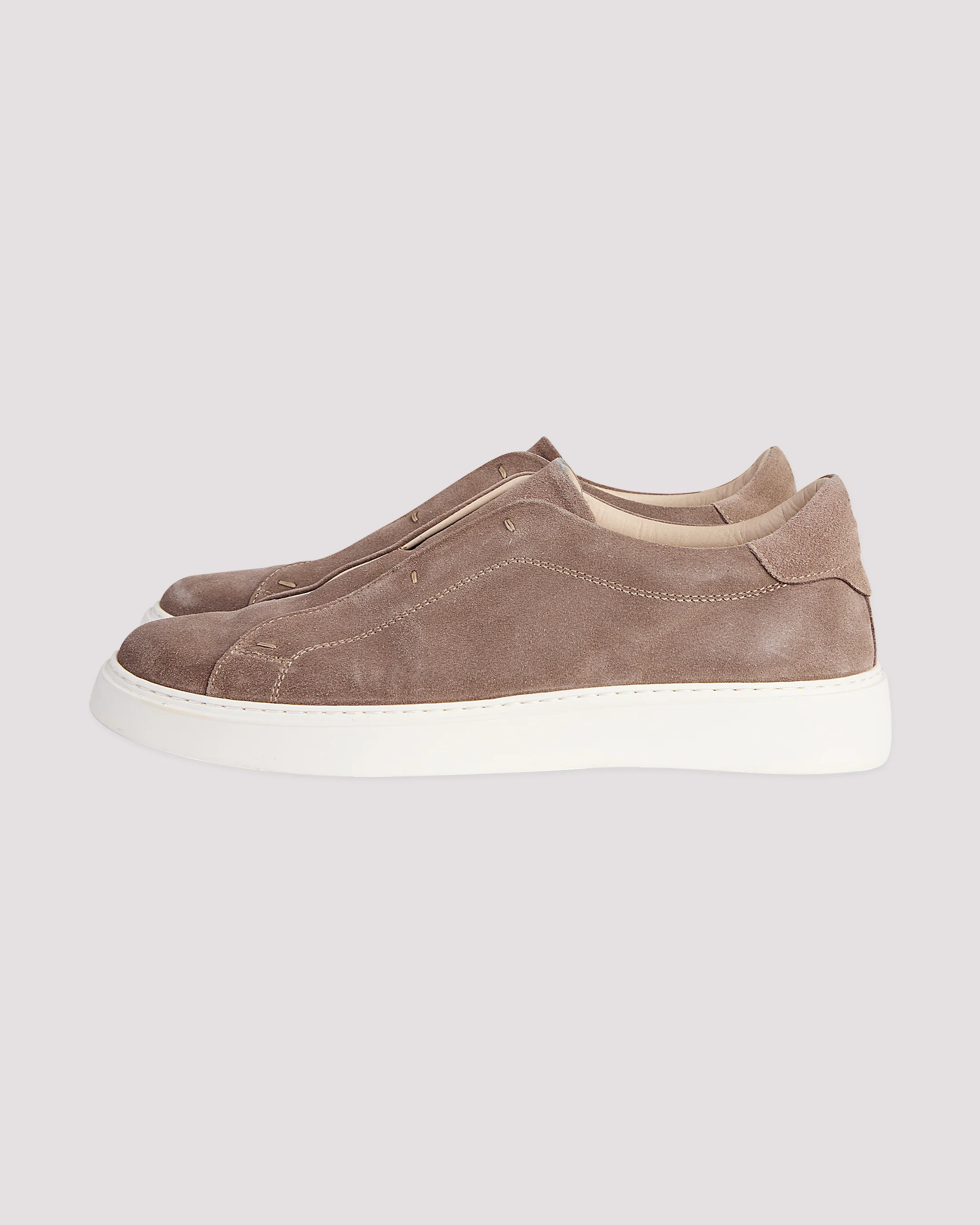 SCARPA PELLE VITELLO SCAMOSCIATO - Image 2