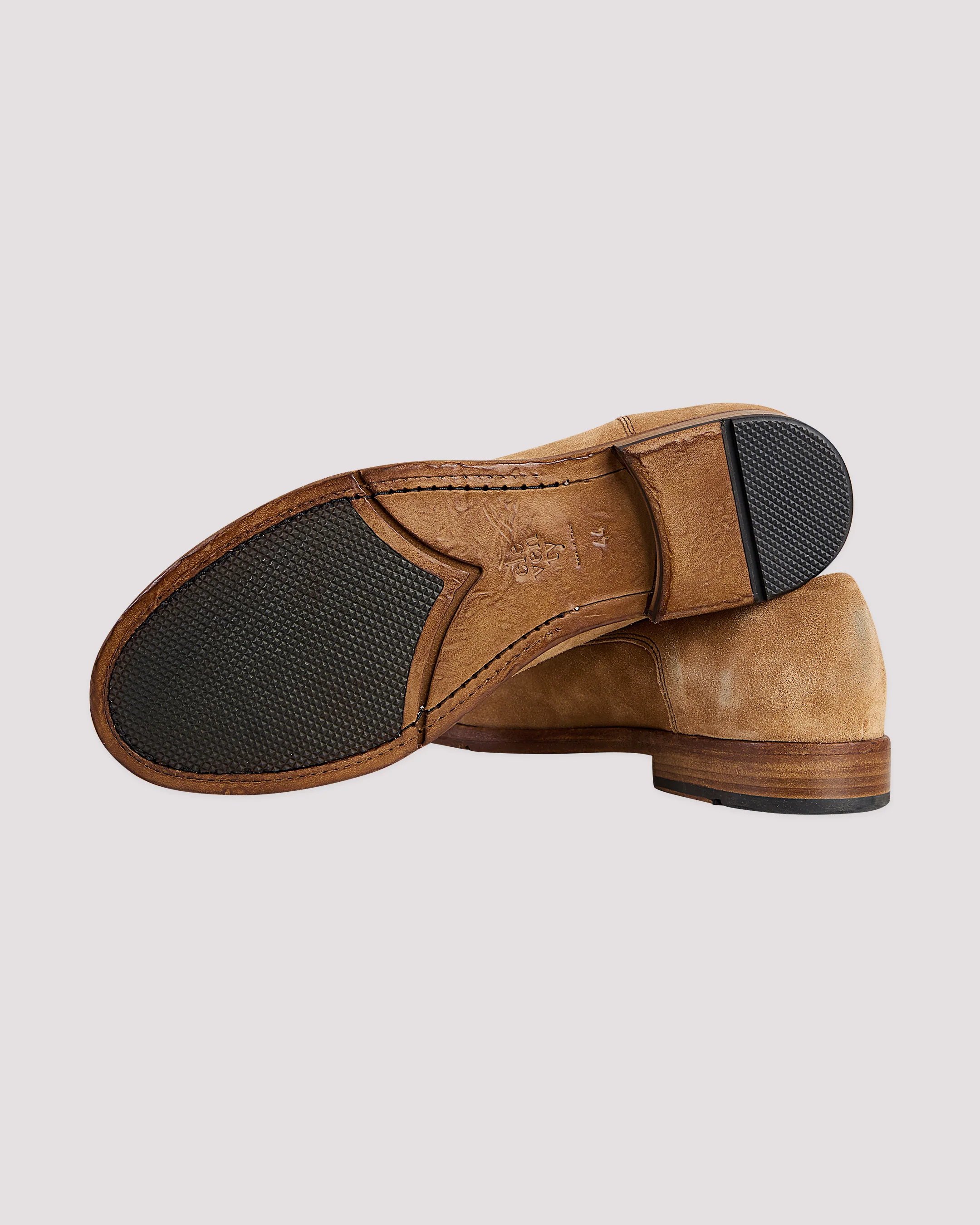 SCARPA PELLE VITELLO SCAMOSCIATO - Image 3