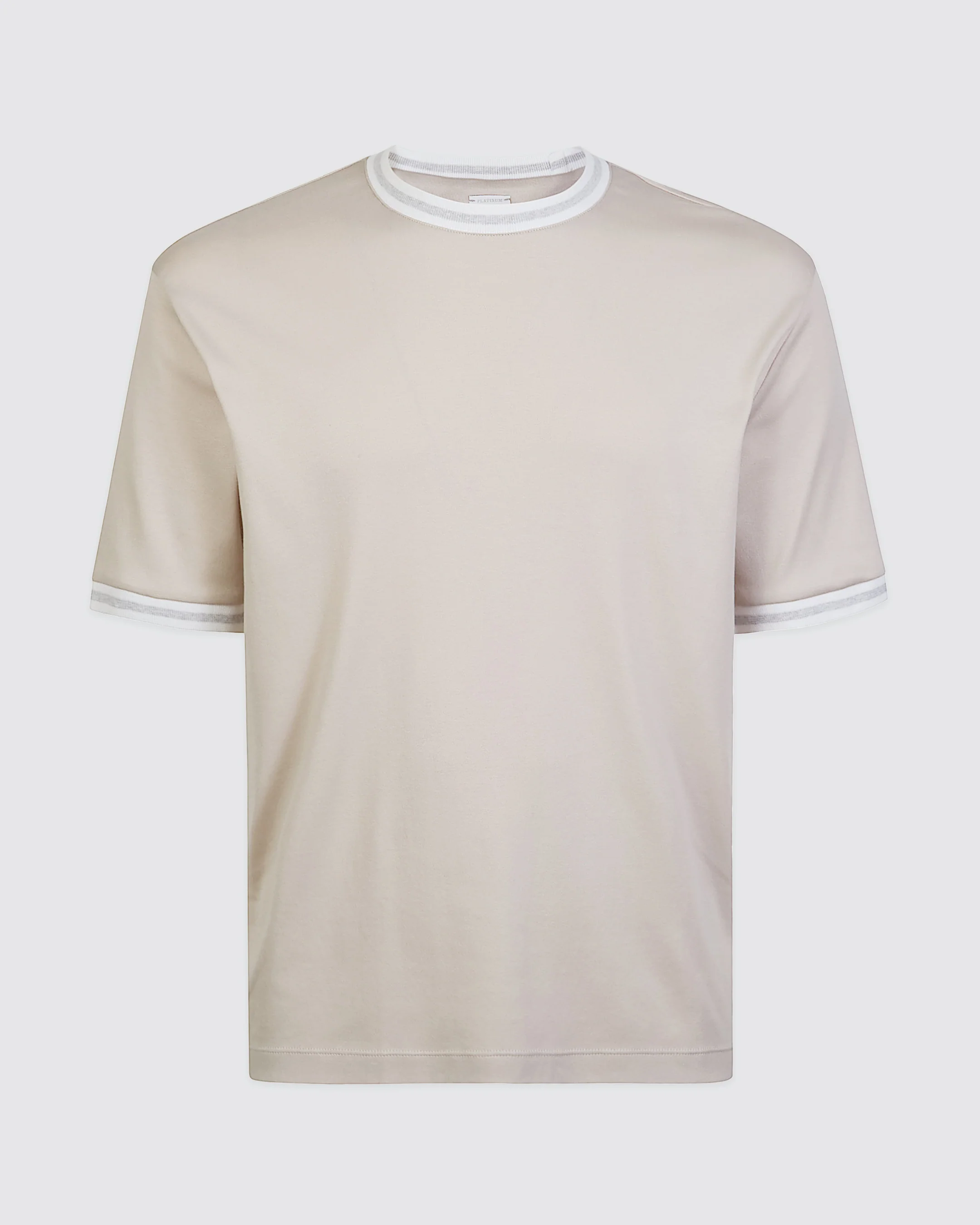 T-SHIRT GIROCOLLO COTONE GIZA INTERLOCK - Image 4