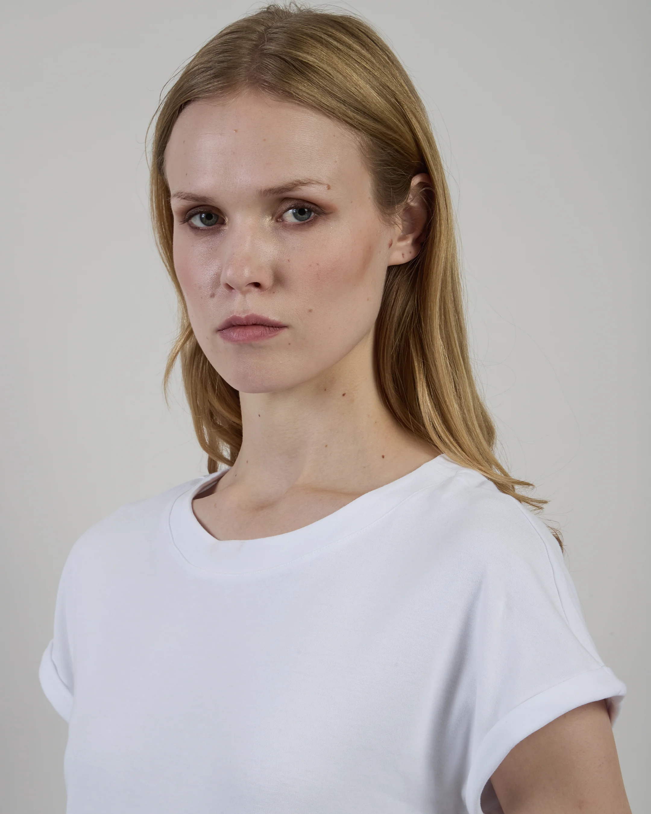 T-SHIRT GIROCOLLO JERSEY DI COTONE - Image 3