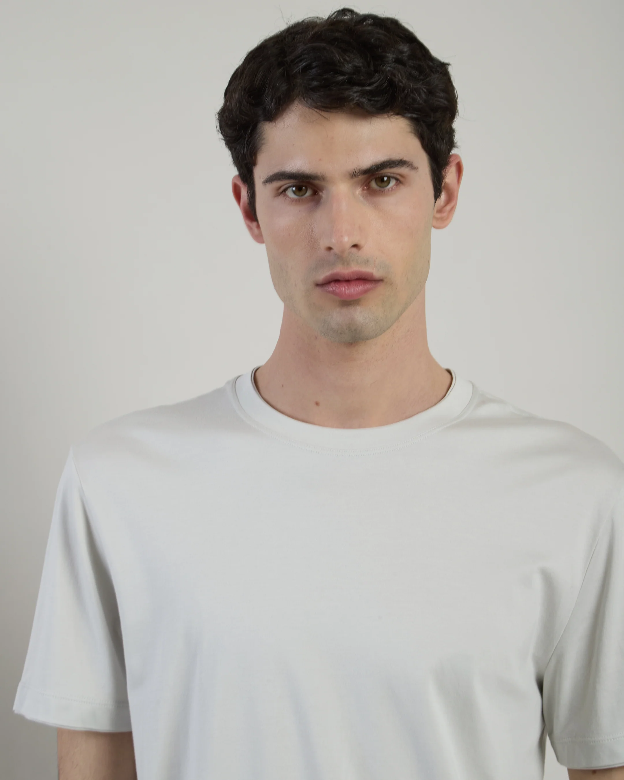T-SHIRT GIROCOLLO MODAL COTONE - Image 3